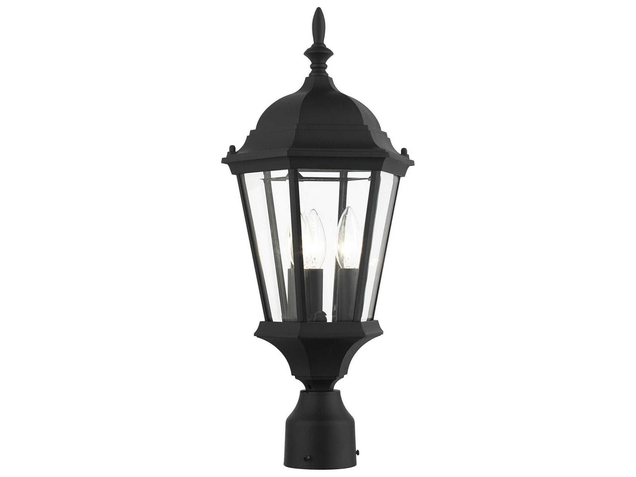 Livex Lighting Hamilton 3 - Light Outdoor Post Light