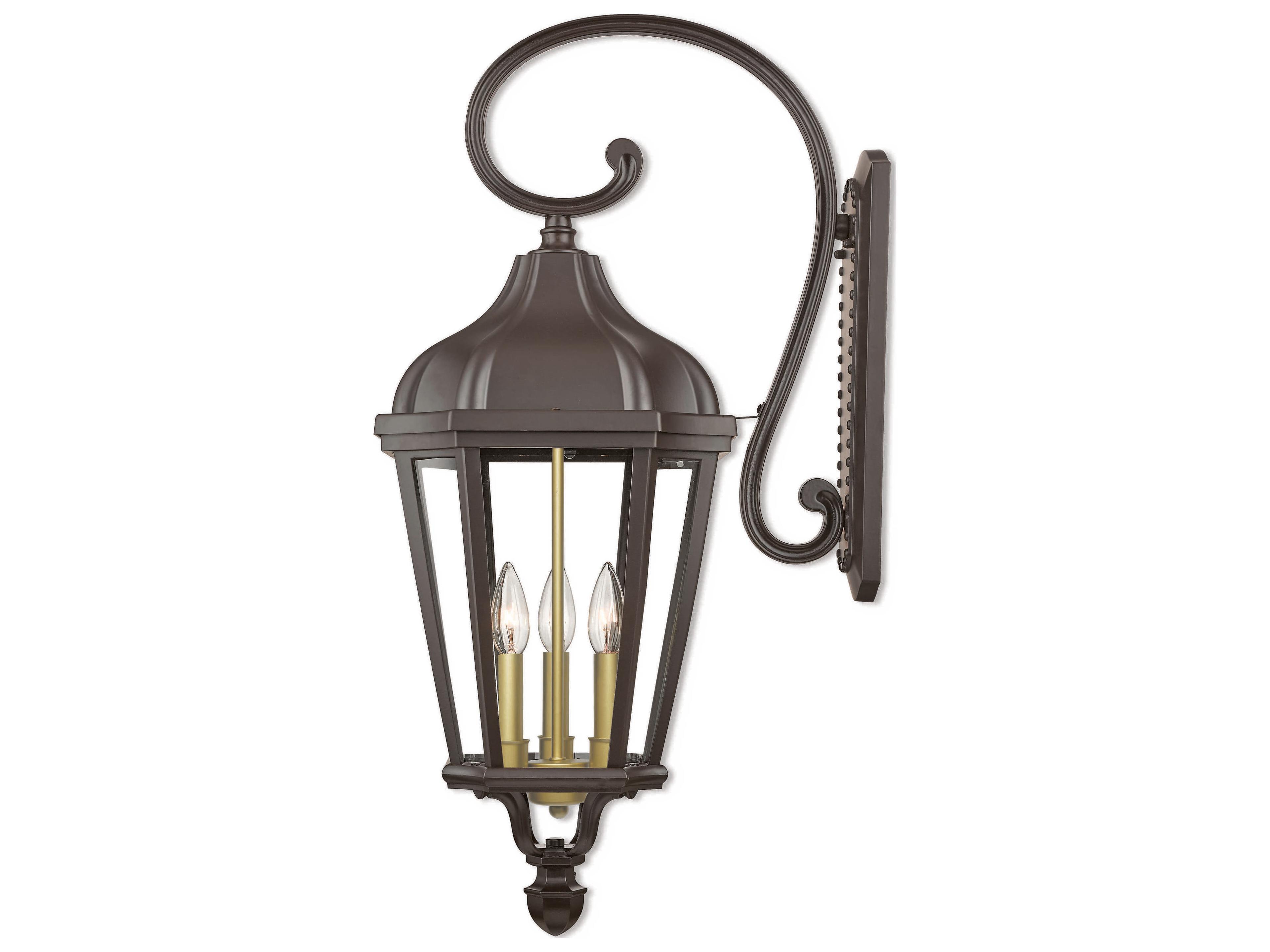 Livex Lighting Morgan 3 - Light Outdoor Wall Light