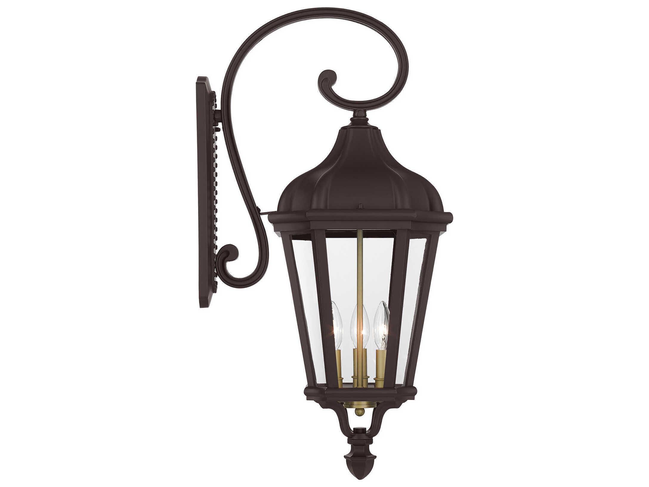 Livex Lighting Morgan 3 - Light Outdoor Wall Light