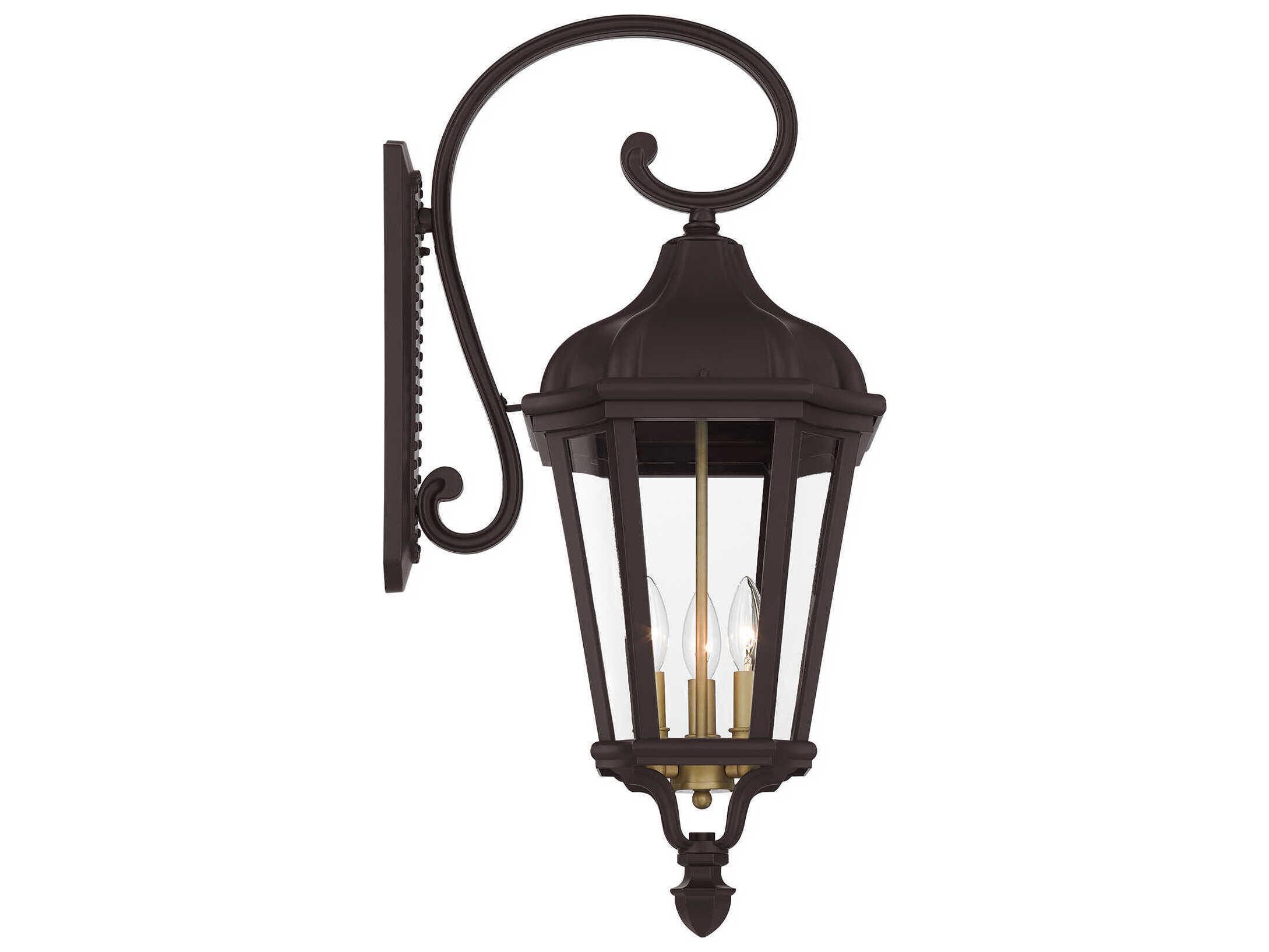 Livex Lighting Morgan 3 - Light Outdoor Wall Light