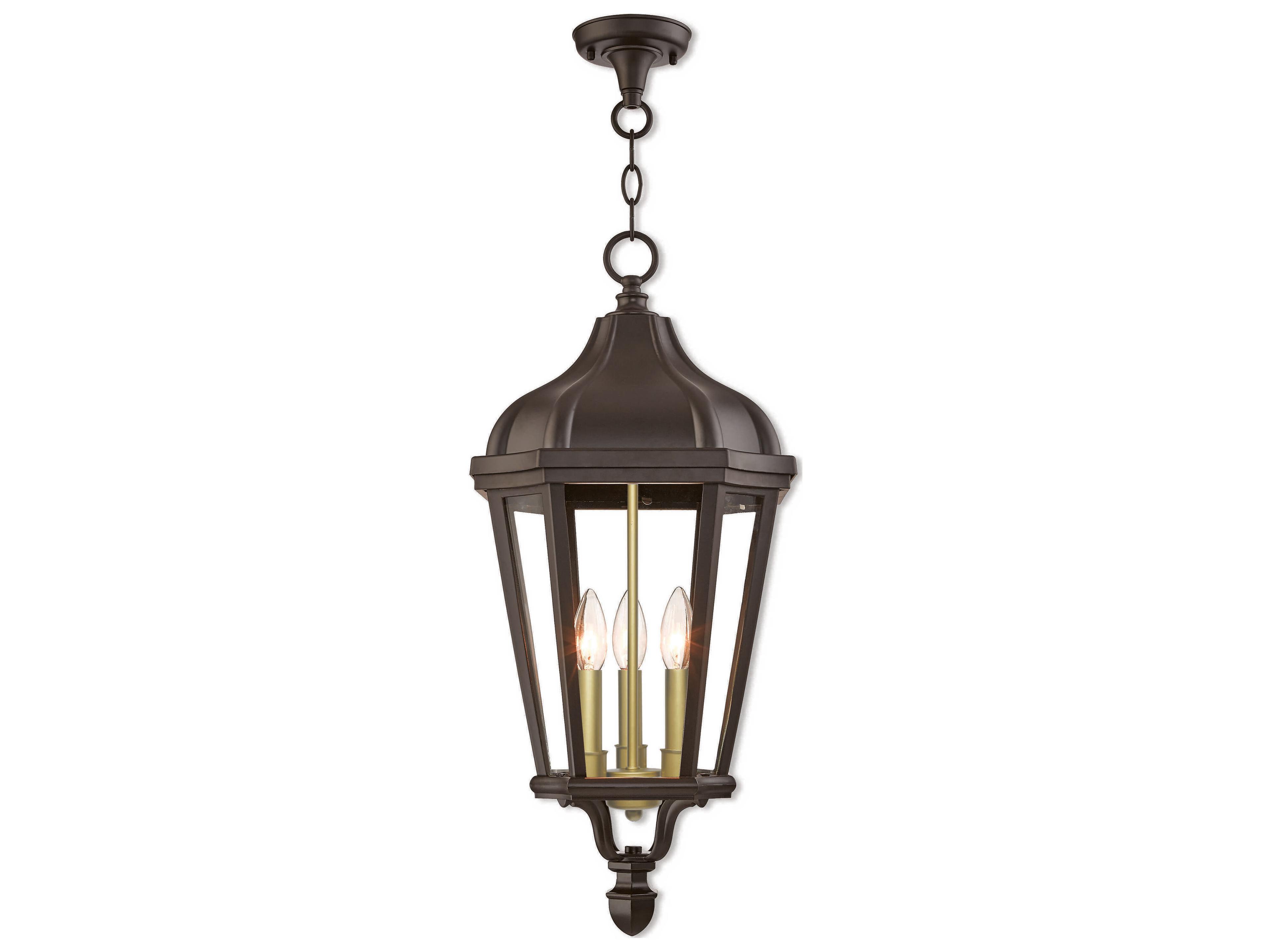 Livex Lighting Morgan 3 - Light Outdoor Hanging Light