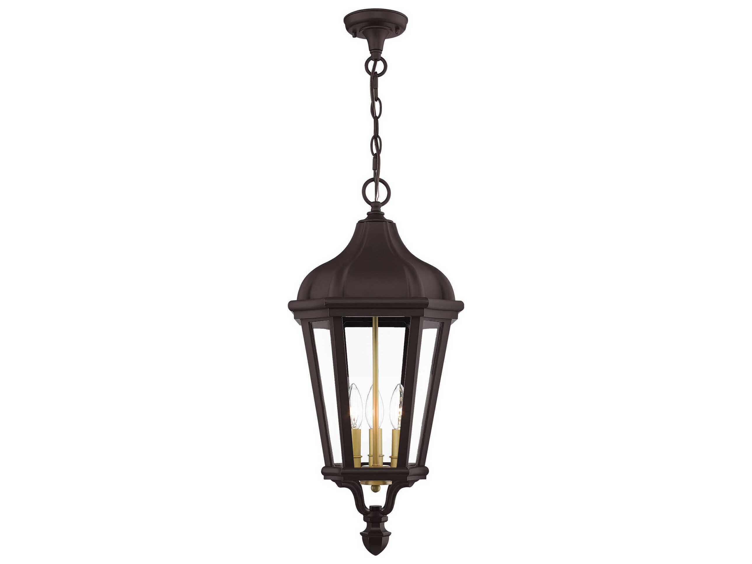 Livex Lighting Morgan 3 - Light Outdoor Hanging Light