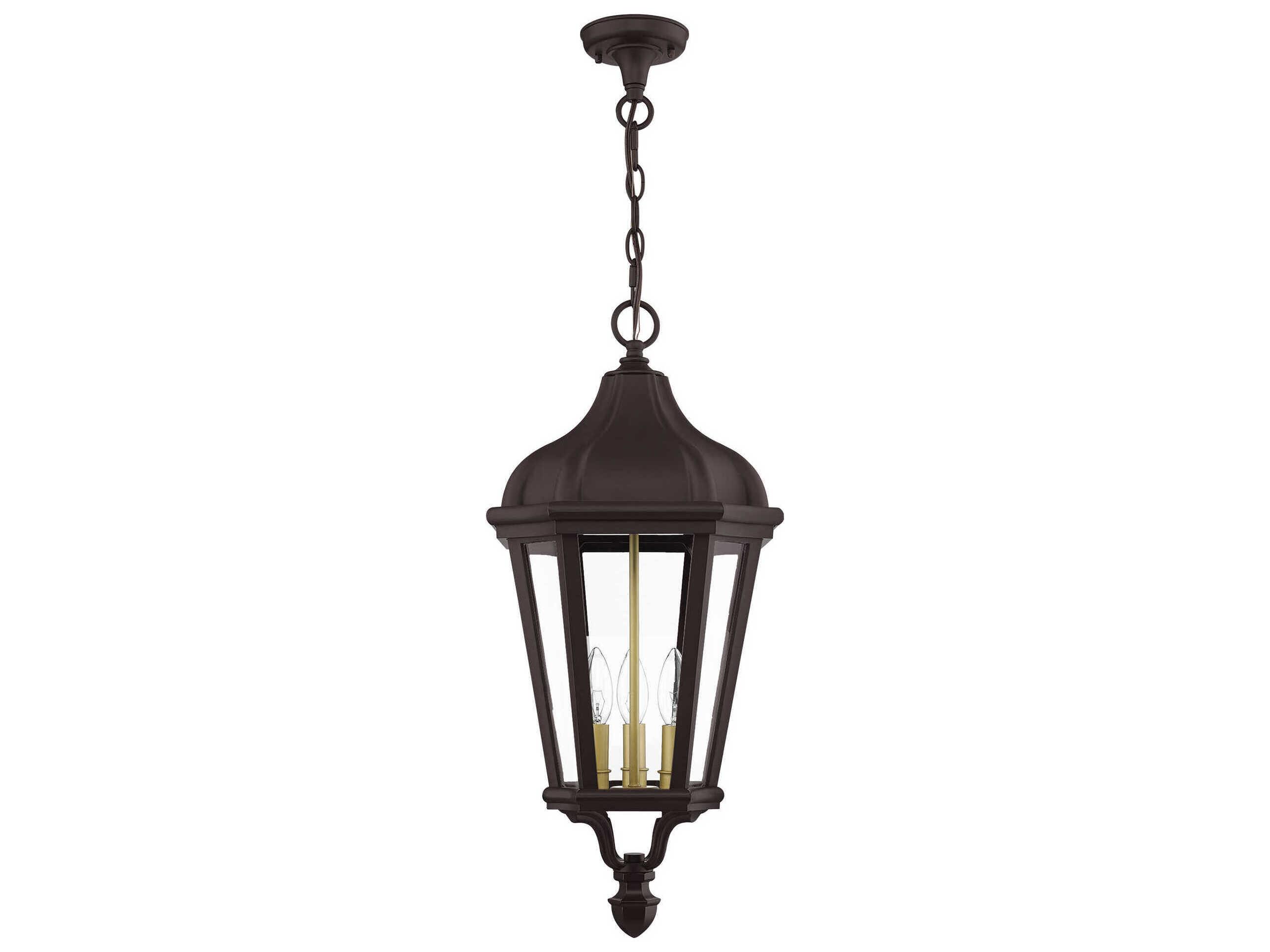 Livex Lighting Morgan 3 - Light Outdoor Hanging Light