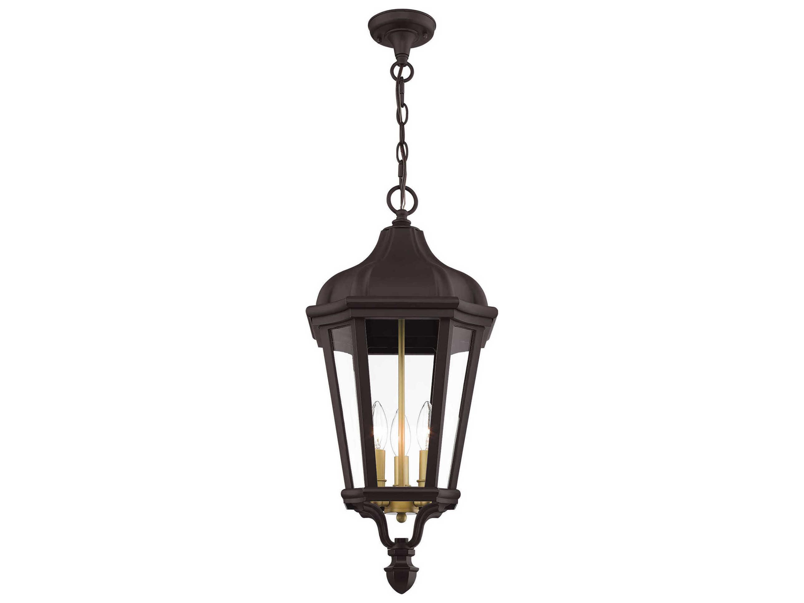 Livex Lighting Morgan 3 - Light Outdoor Hanging Light