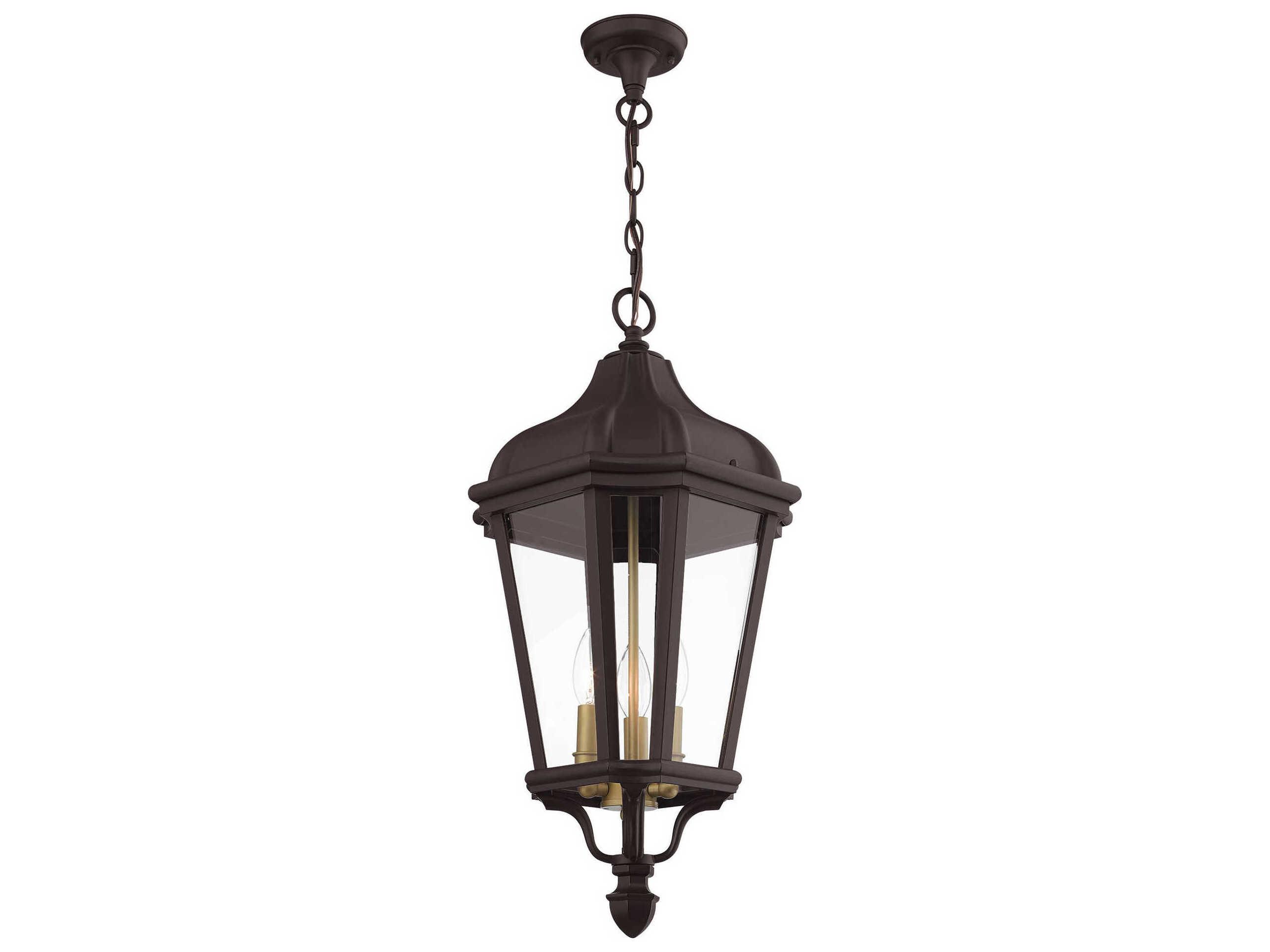 Livex Lighting Morgan 3 - Light Outdoor Hanging Light