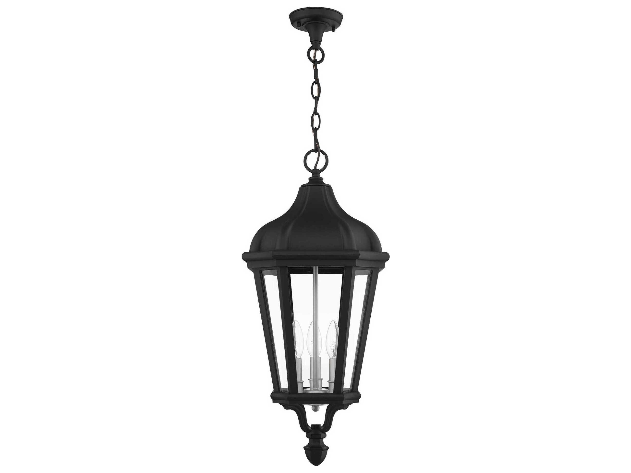 Livex Lighting Morgan 3 - Light Outdoor Hanging Light