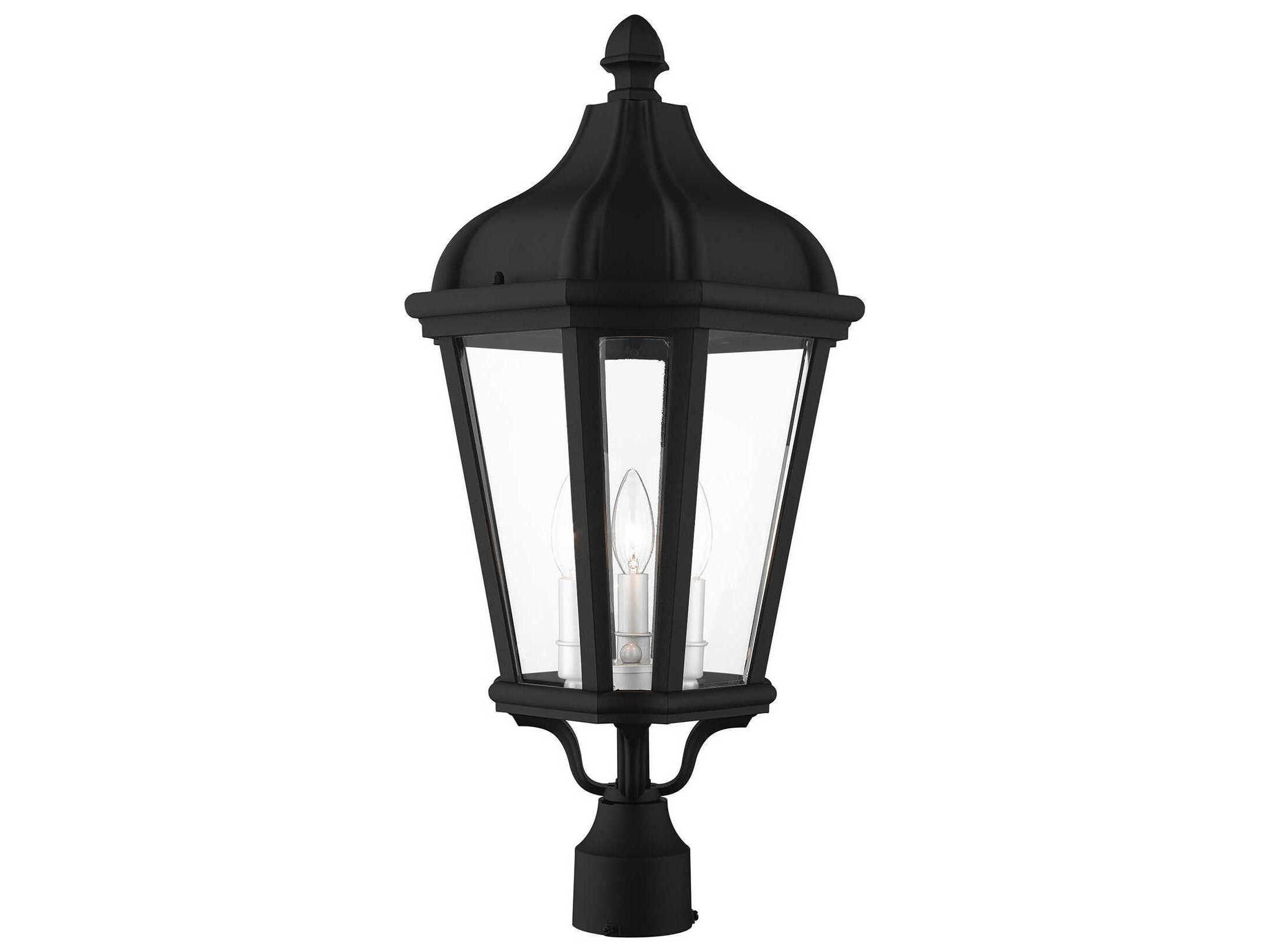 Livex Lighting Morgan 3 - Light Outdoor Post Light