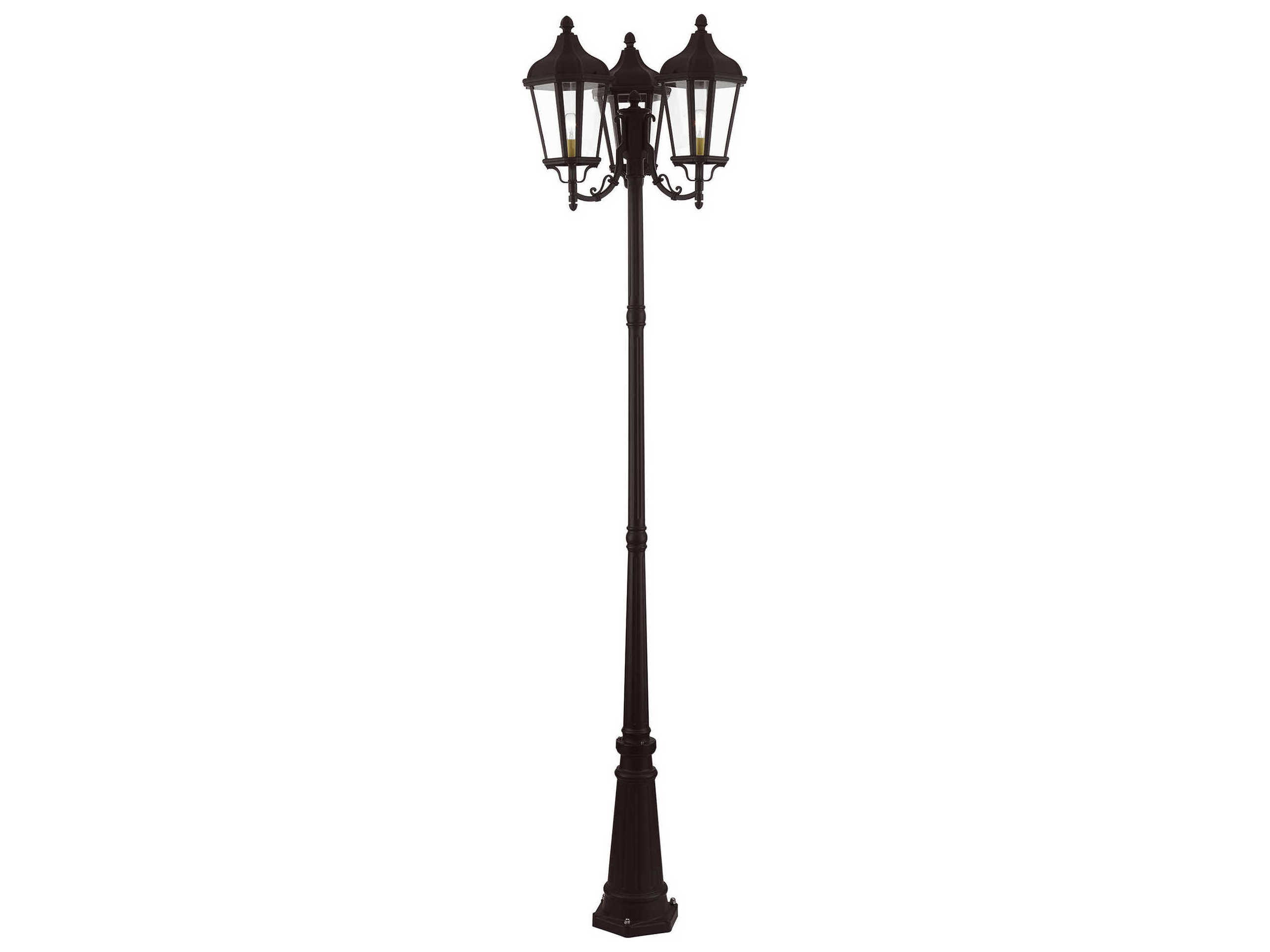Livex Lighting Morgan 3 - Light Outdoor Post Light