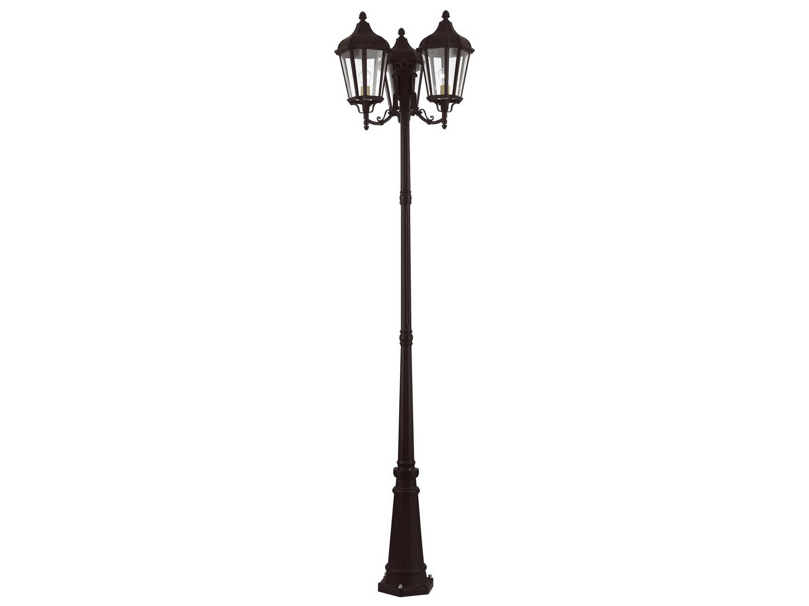Livex Lighting Morgan 3 - Light Outdoor Post Light