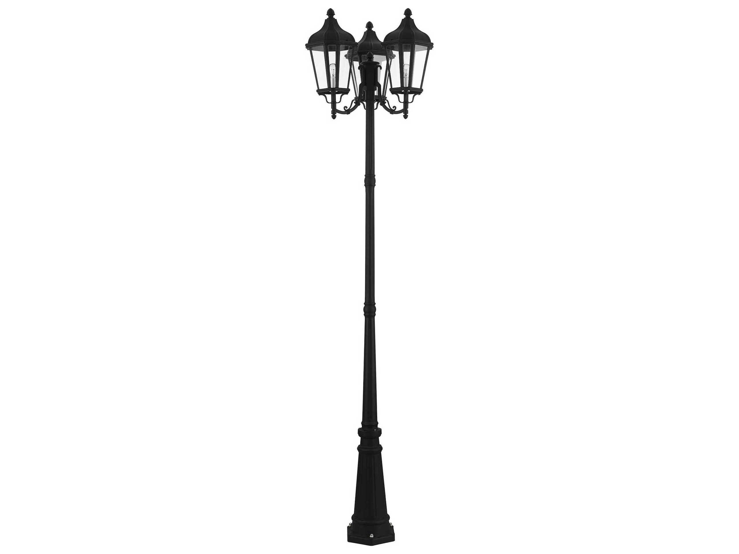 Livex Lighting Morgan 3 - Light Outdoor Post Light