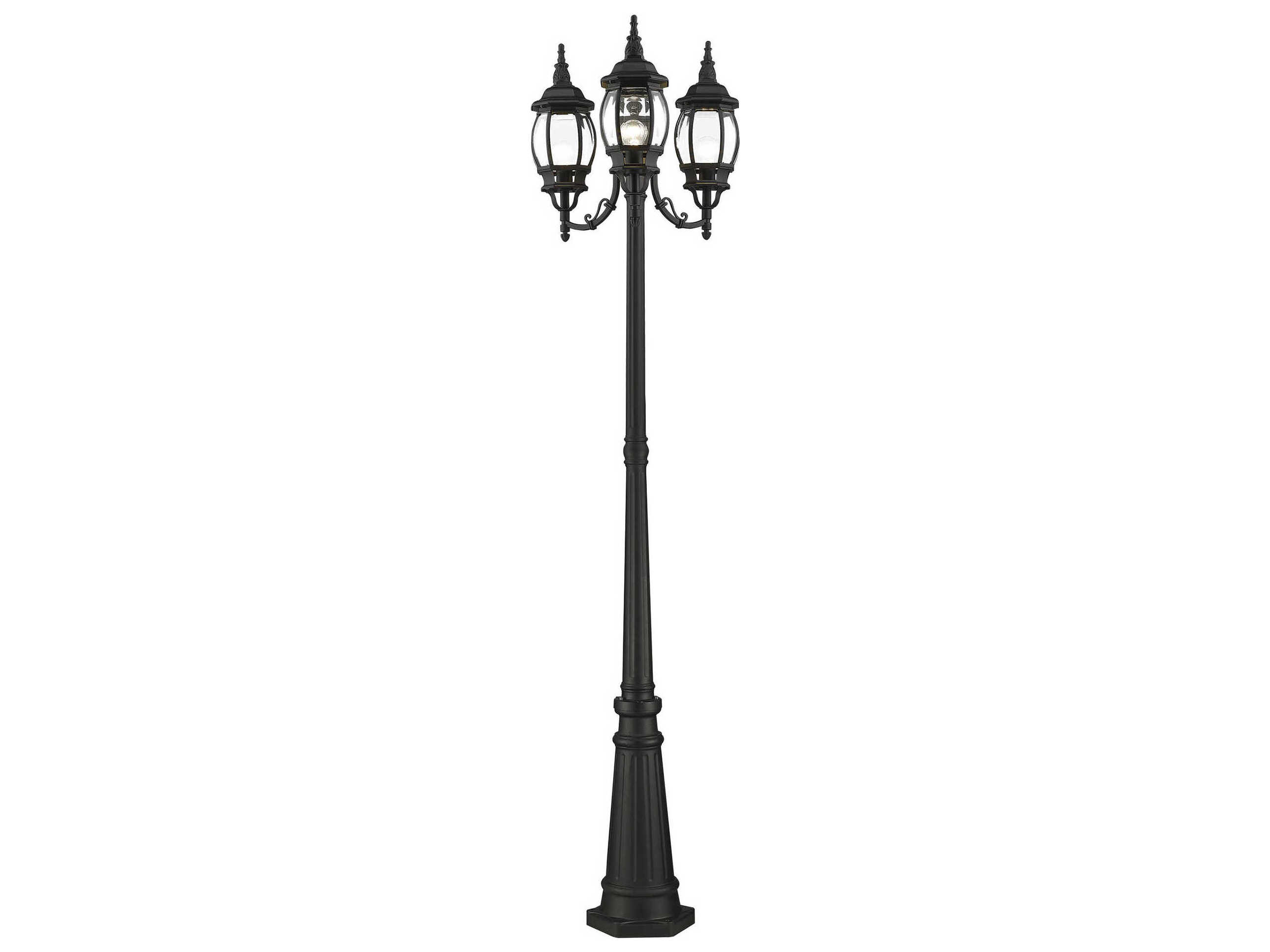 Livex Lighting Frontenac 3 - Light Outdoor Post Light