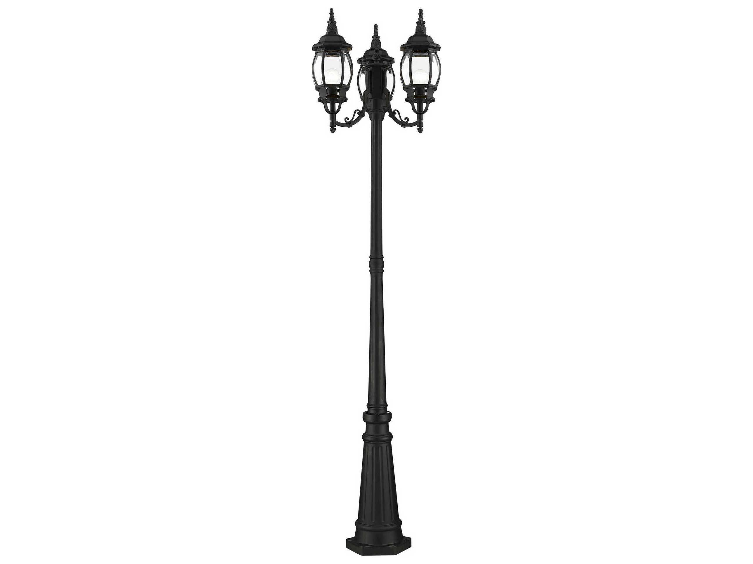 Livex Lighting Frontenac 3 - Light Outdoor Post Light