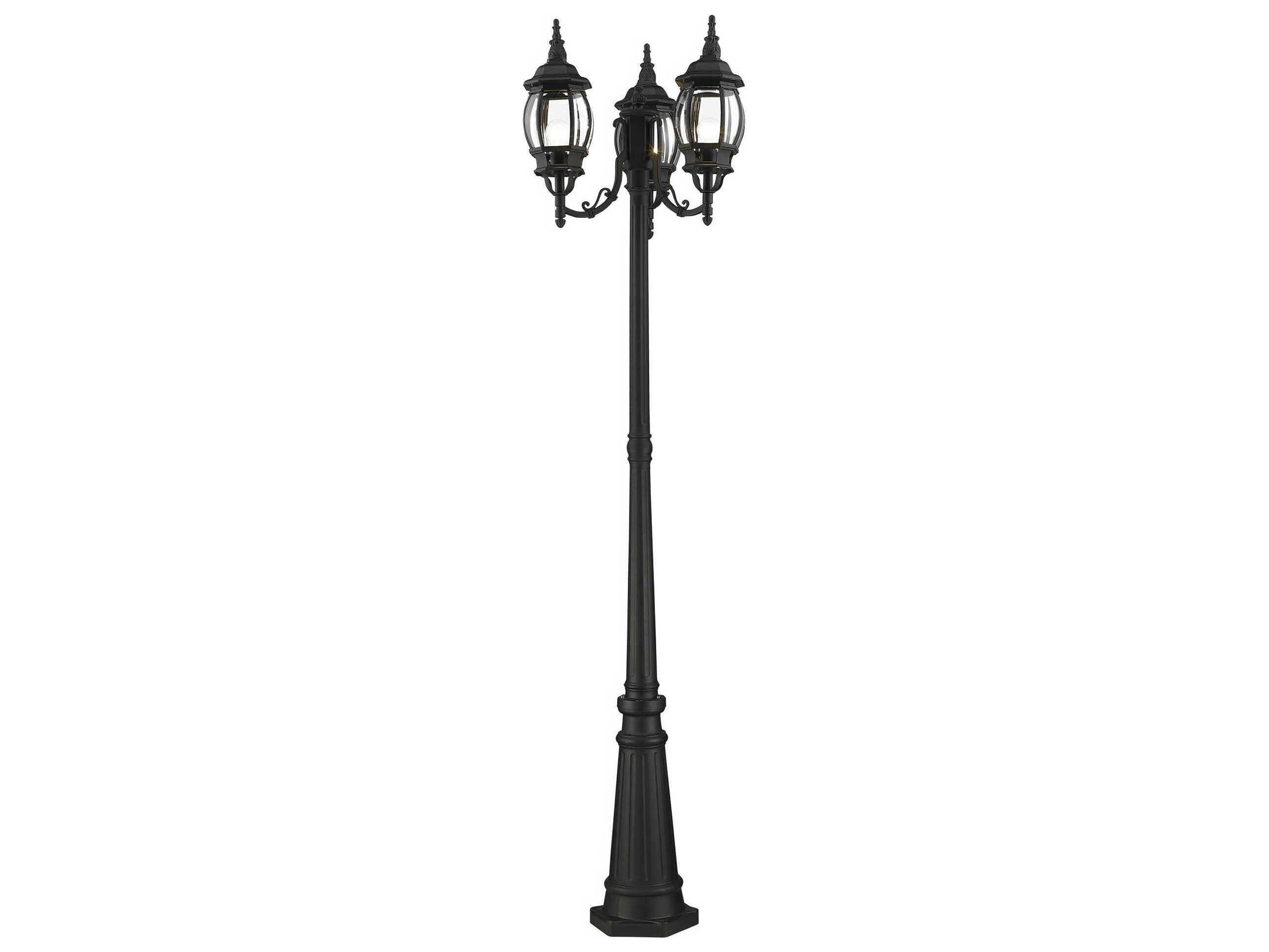 Livex Lighting Frontenac 3 - Light Outdoor Post Light