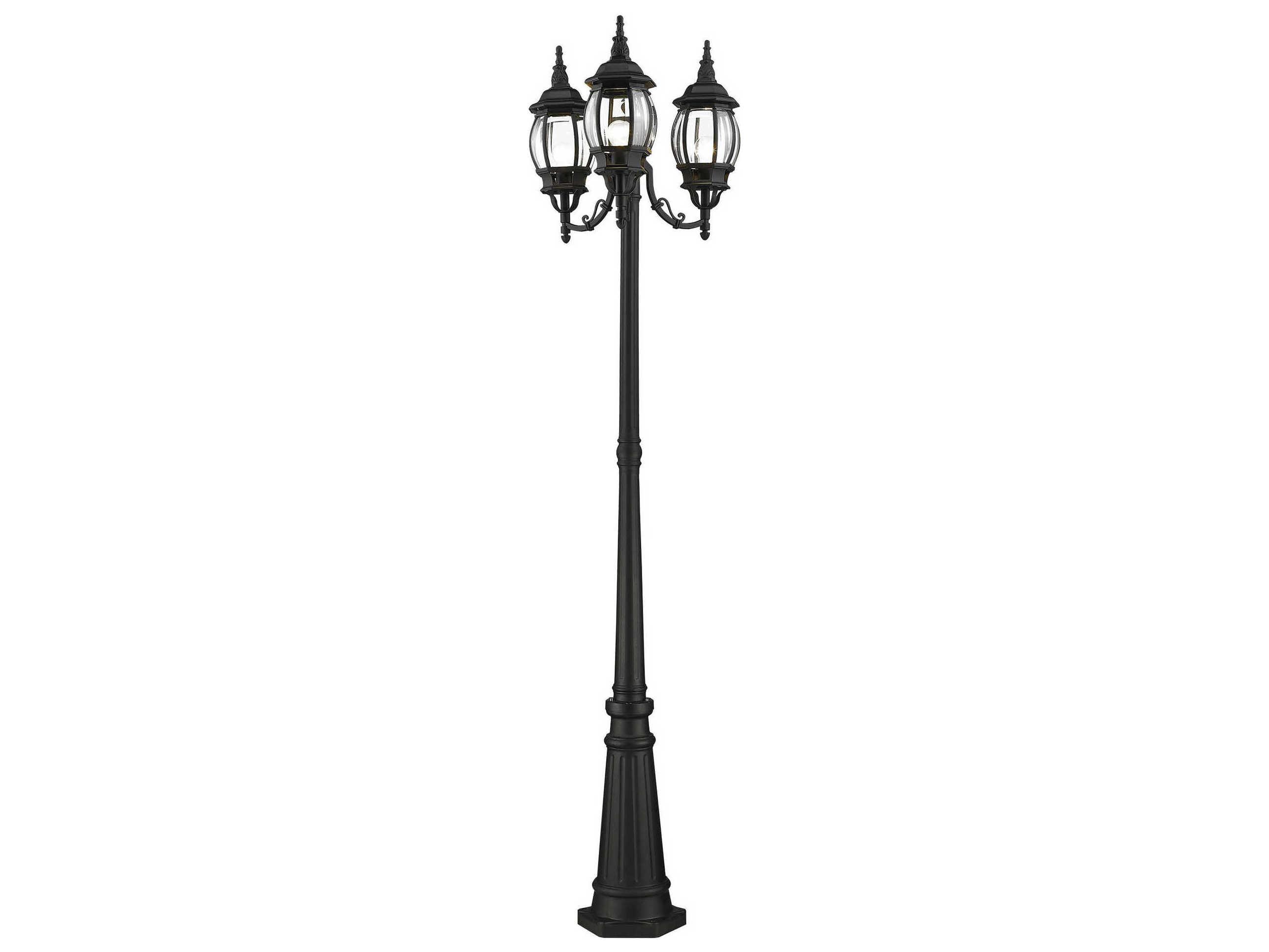 Livex Lighting Frontenac 3 - Light Outdoor Post Light
