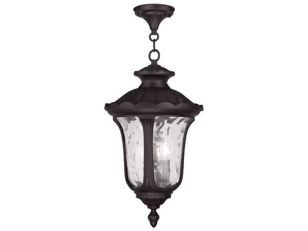 Livex Lighting Oxford 3 - Light Outdoor Hanging Light