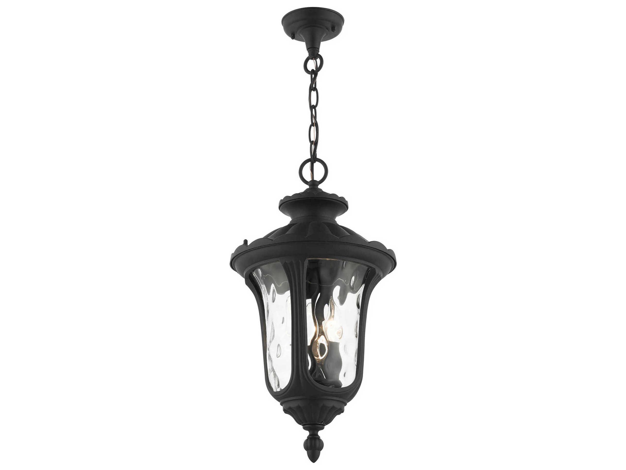 Livex Lighting Oxford 3 - Light Outdoor Hanging Light