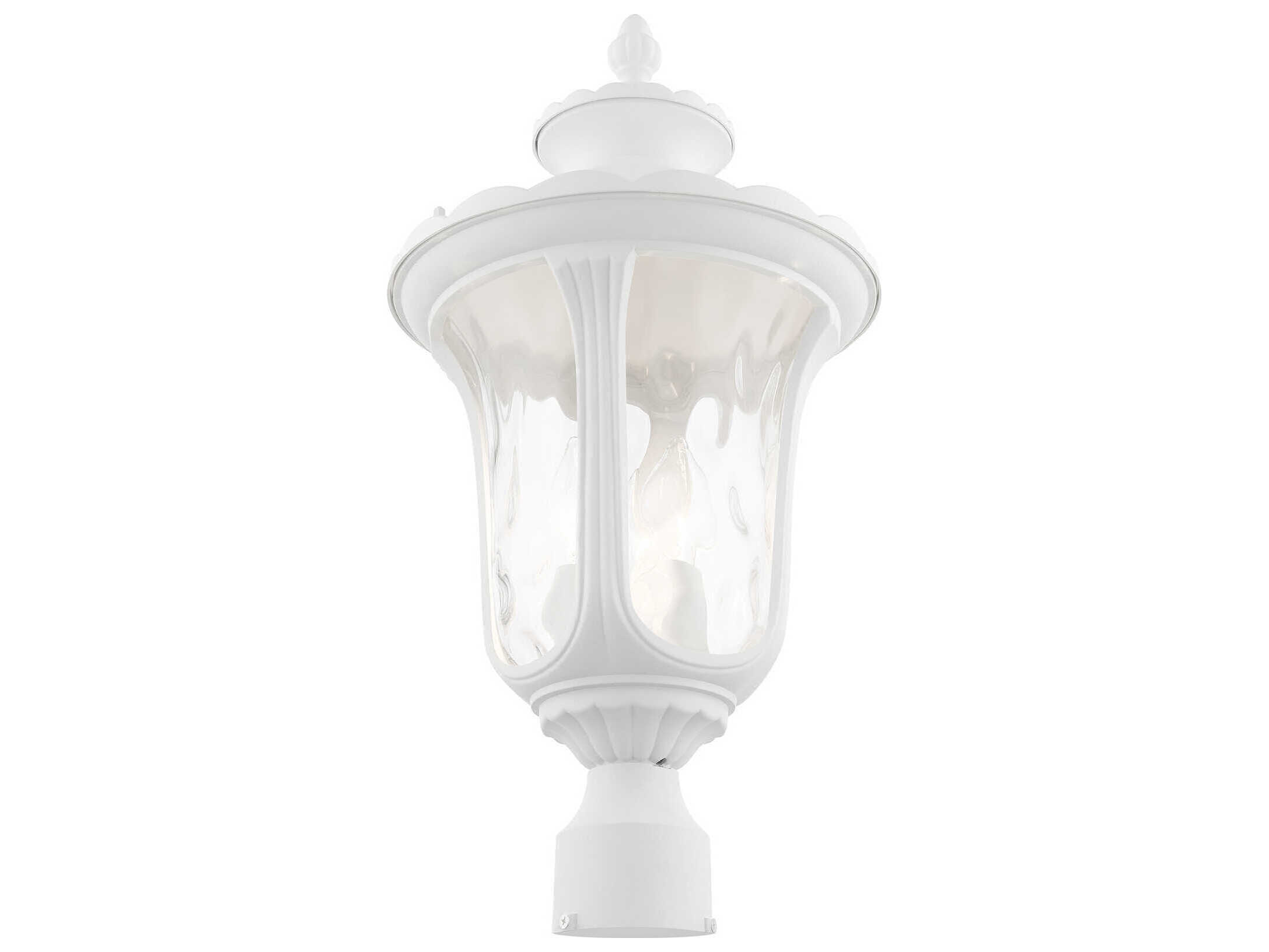 Livex Lighting Oxford 3 - Light Outdoor Post Light