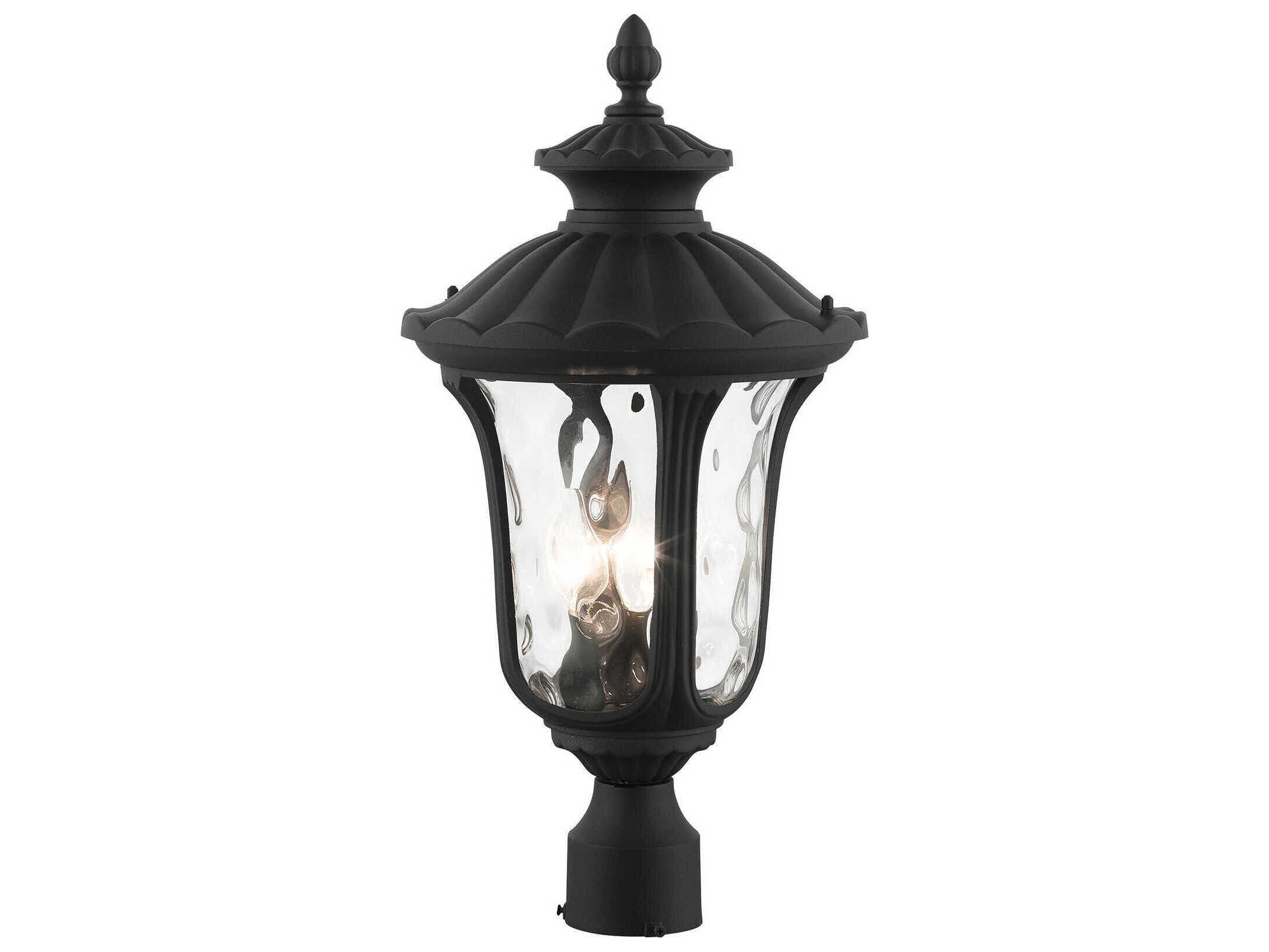 Livex Lighting Oxford 3 - Light Outdoor Post Light