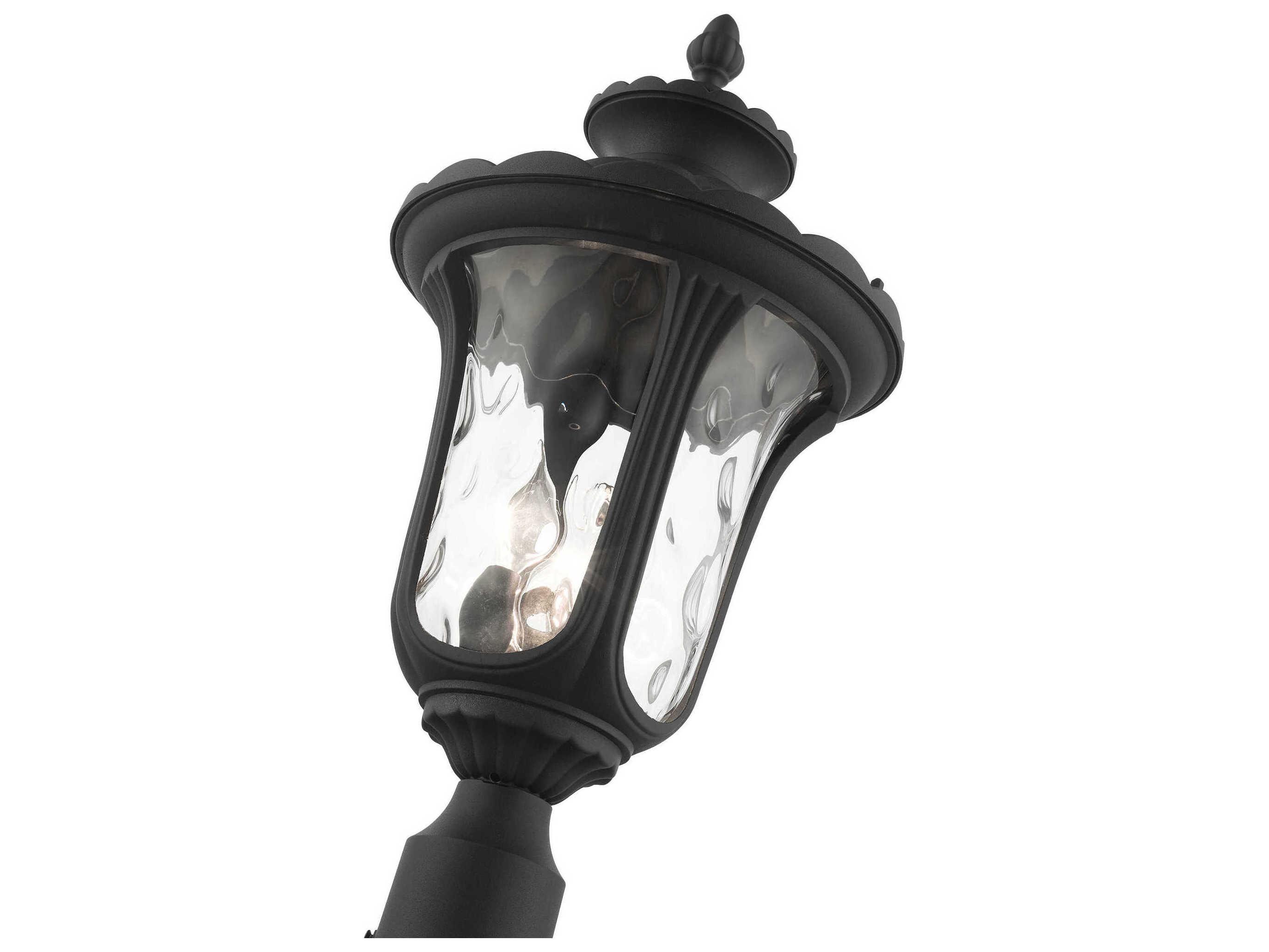 Livex Lighting Oxford 3 - Light Outdoor Post Light