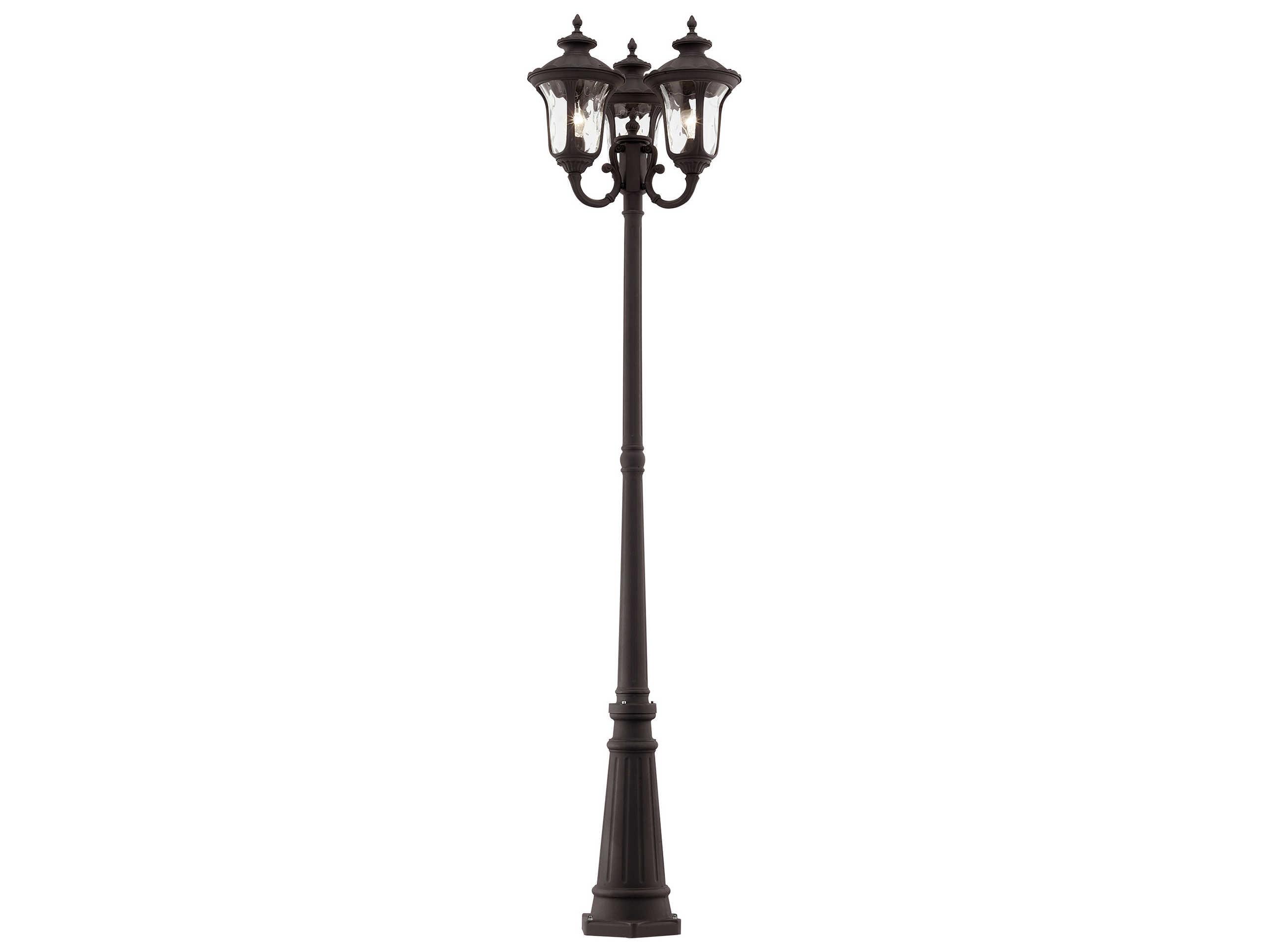 Livex Lighting Oxford 3 - Light Outdoor Post Light