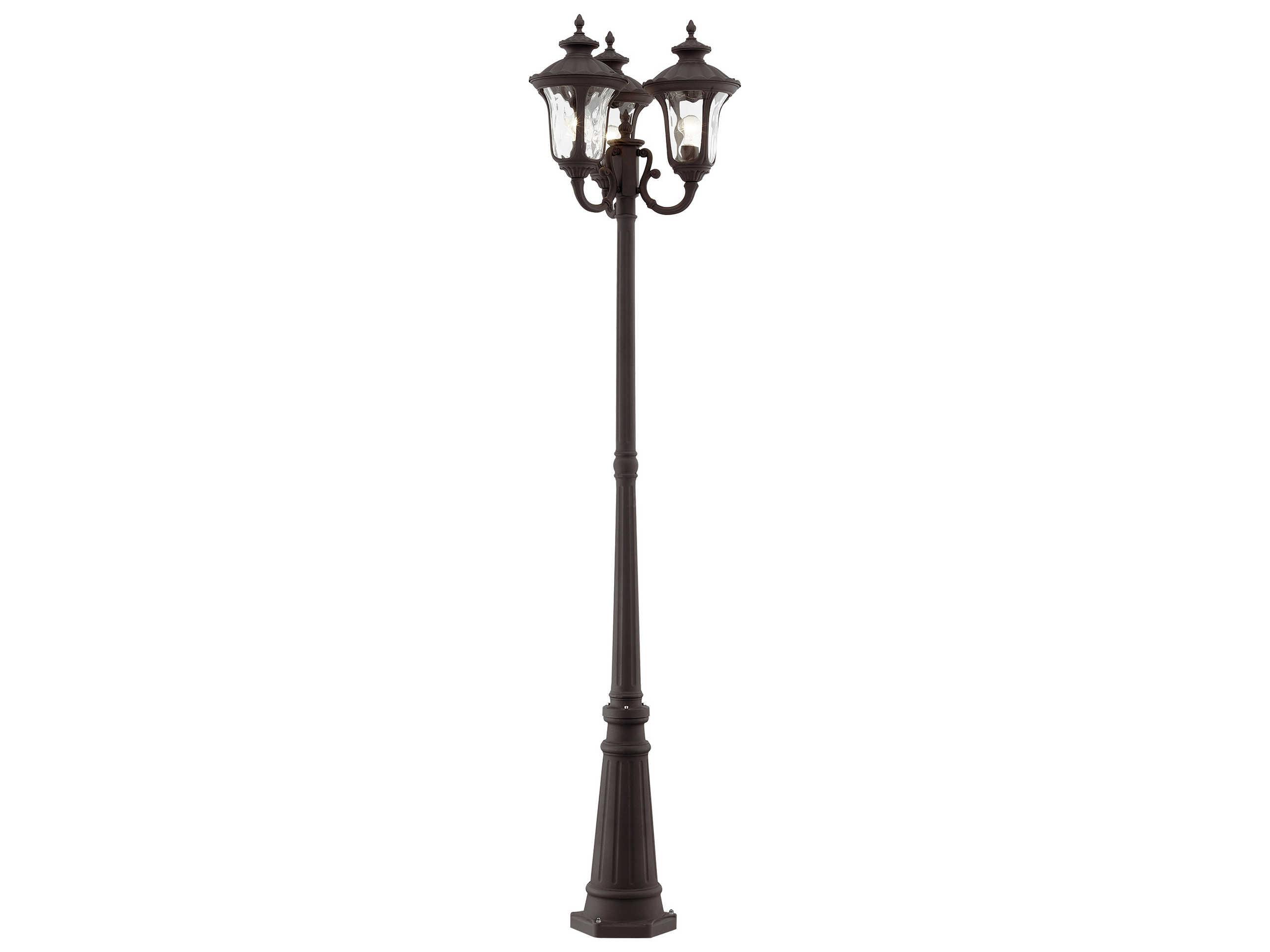Livex Lighting Oxford 3 - Light Outdoor Post Light