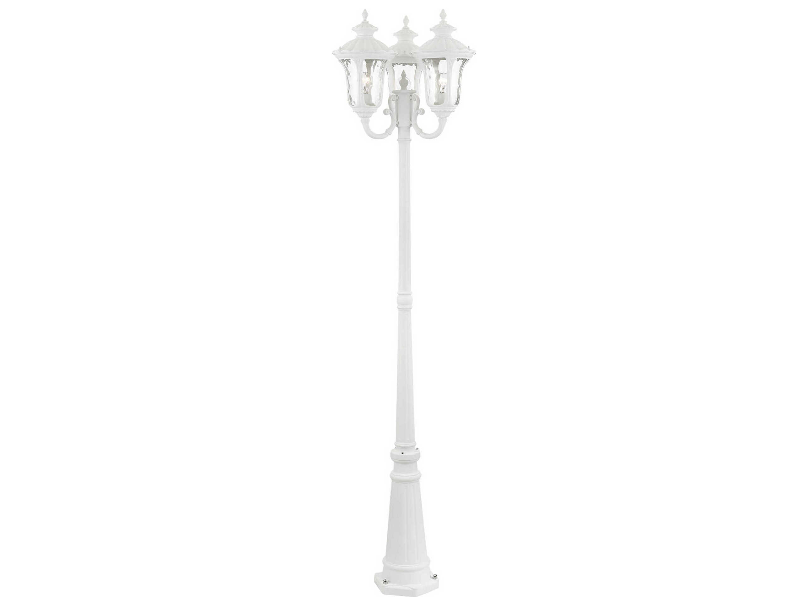 Livex Lighting Oxford 3 - Light Outdoor Post Light