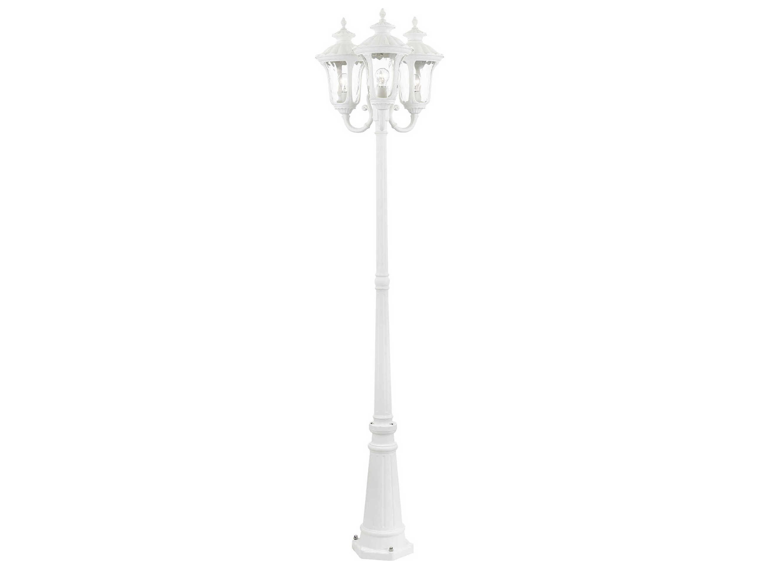 Livex Lighting Oxford 3 - Light Outdoor Post Light