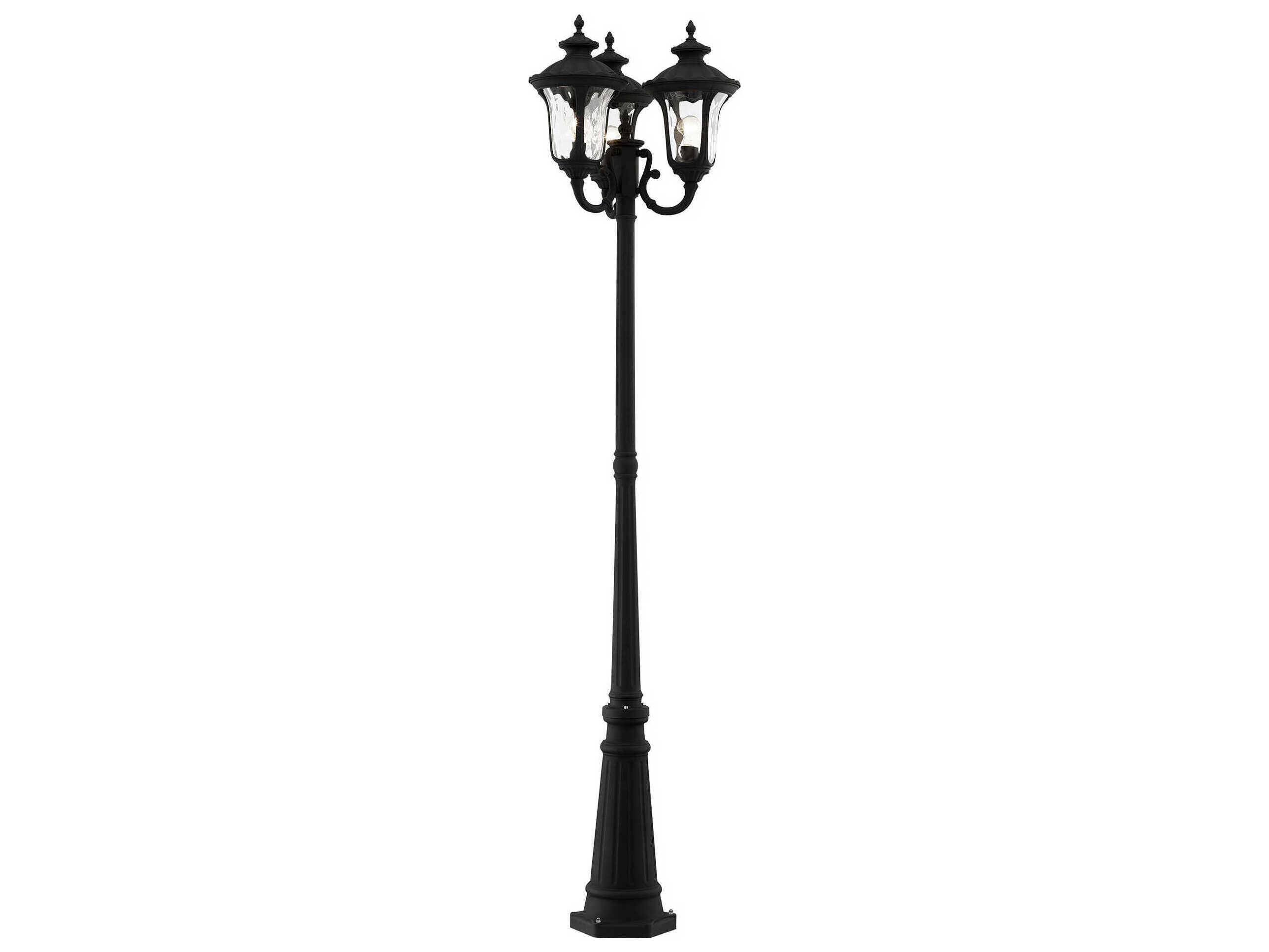 Livex Lighting Oxford 3 - Light Outdoor Post Light
