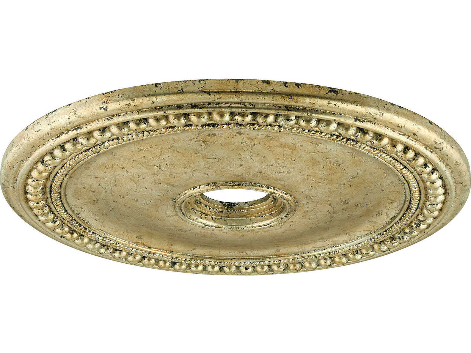 Livex Lighting Wingate Winter Gold 30" Ceiling Medallion
