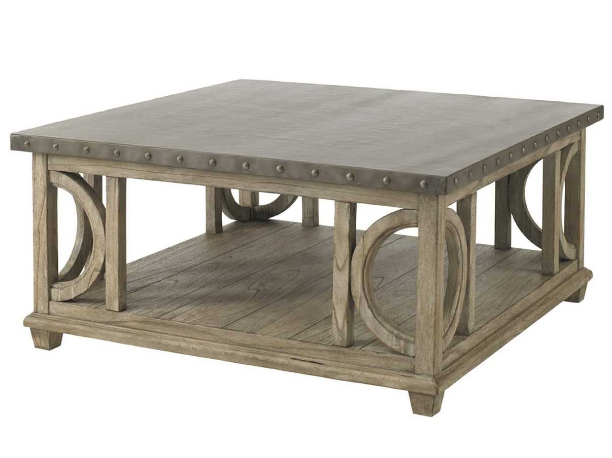 Lexington Twilight Bay Square Metal Coffee Table