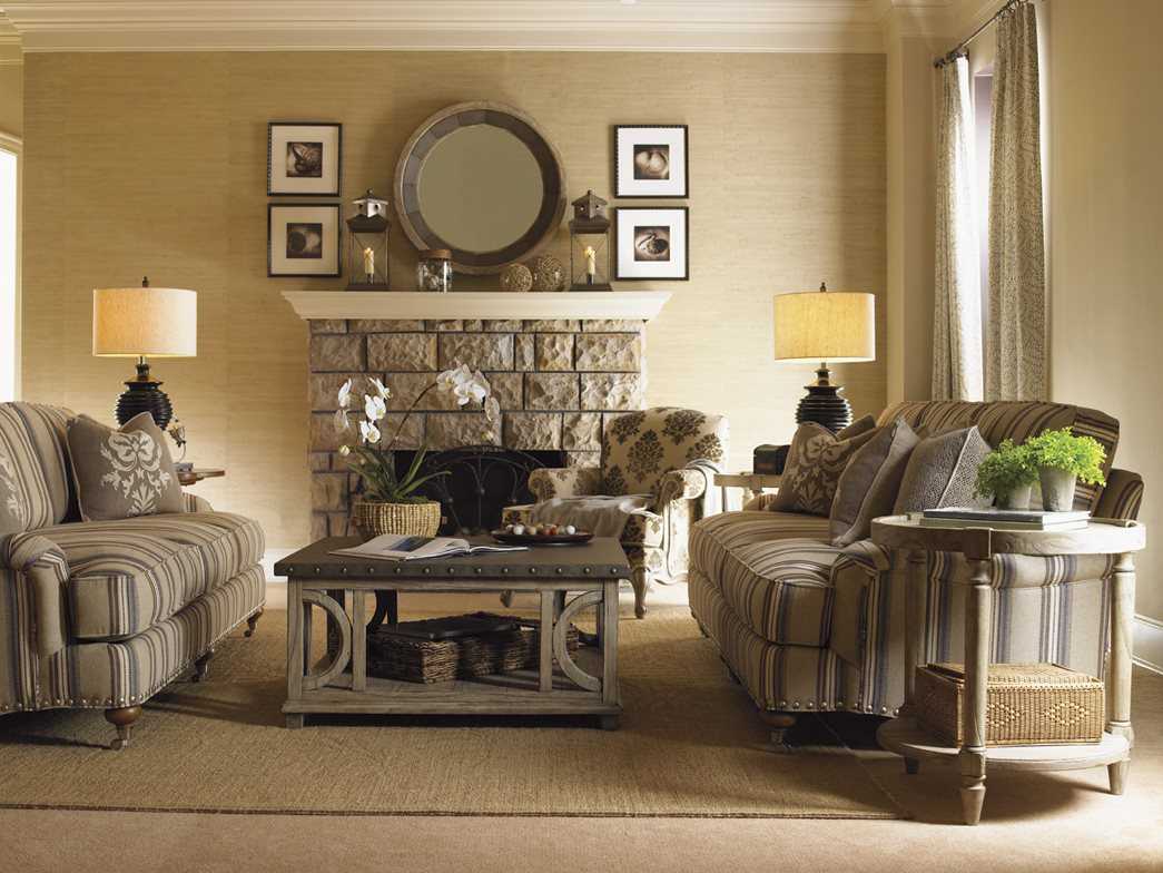 Lexington Twilight Bay Square Metal Coffee Table