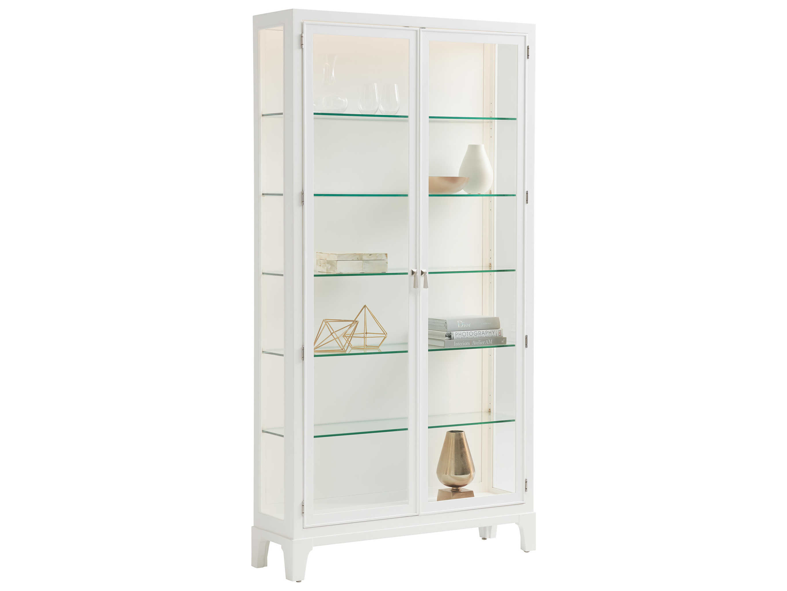 Lexington Avondale Maple Wood Display Cabinet