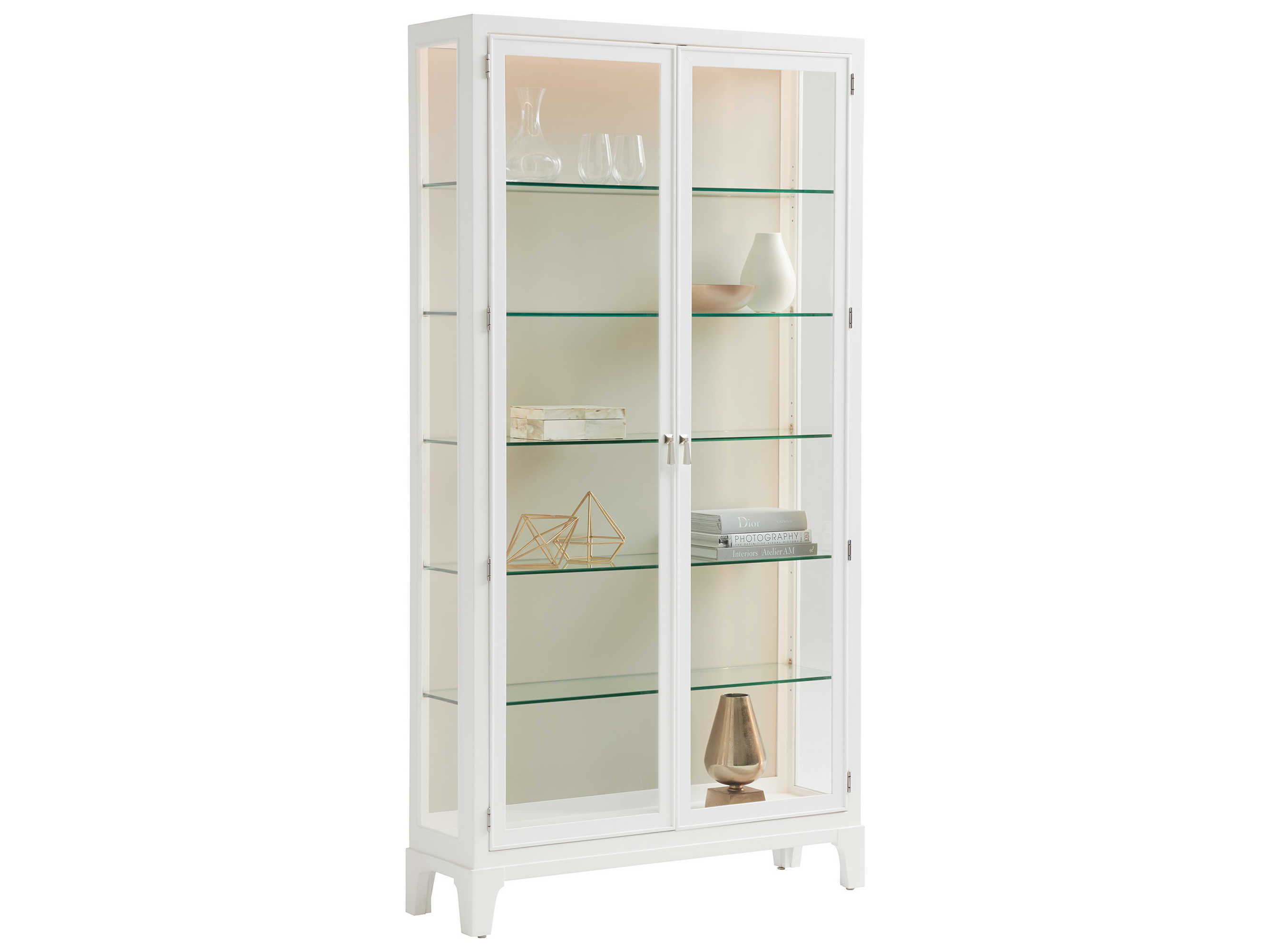 Lexington Avondale Maple Wood Display Cabinet