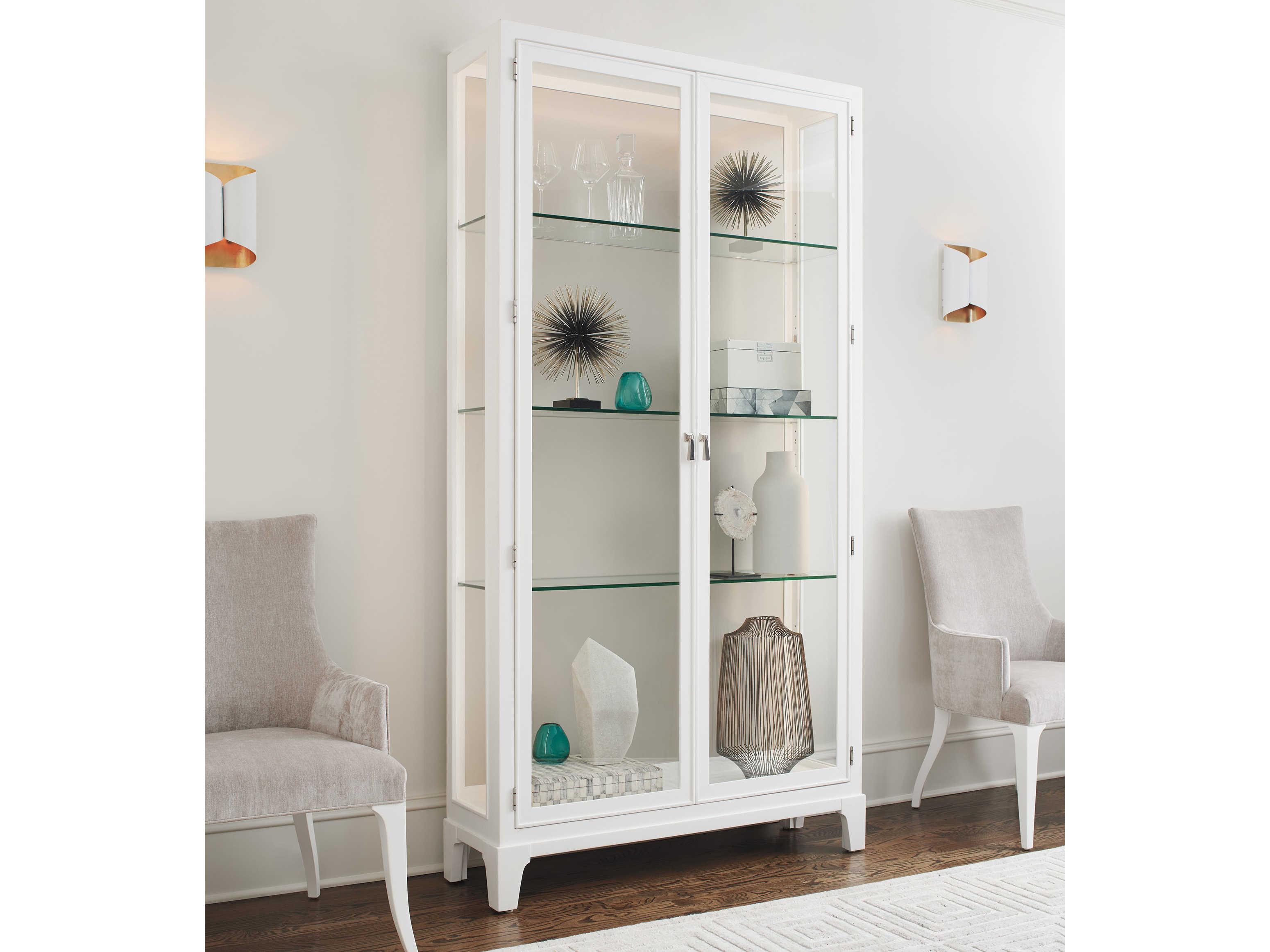 Lexington Avondale Maple Wood Display Cabinet