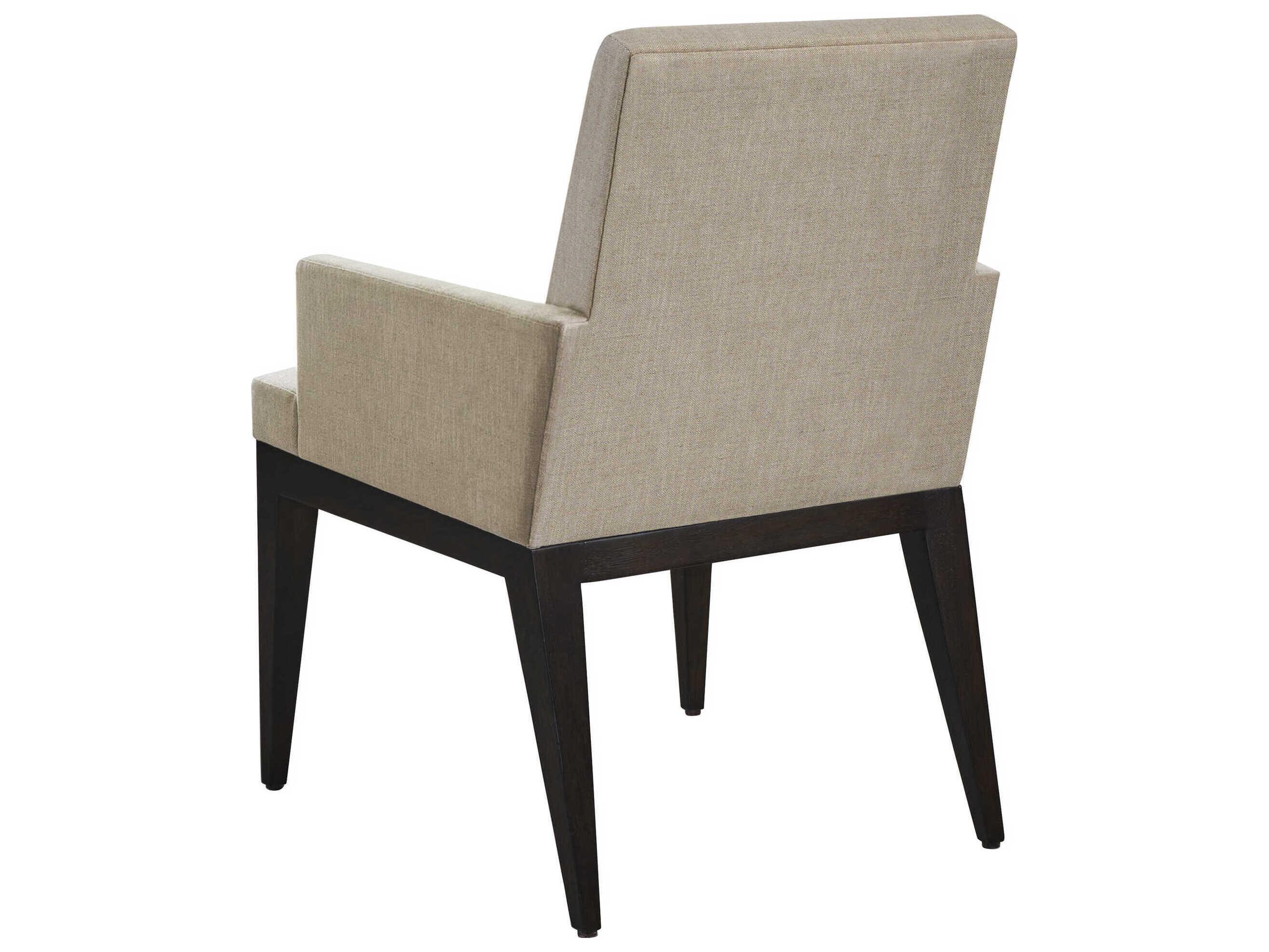 Lexington Zanzibar Beige Upholstered Arm Dining Chair