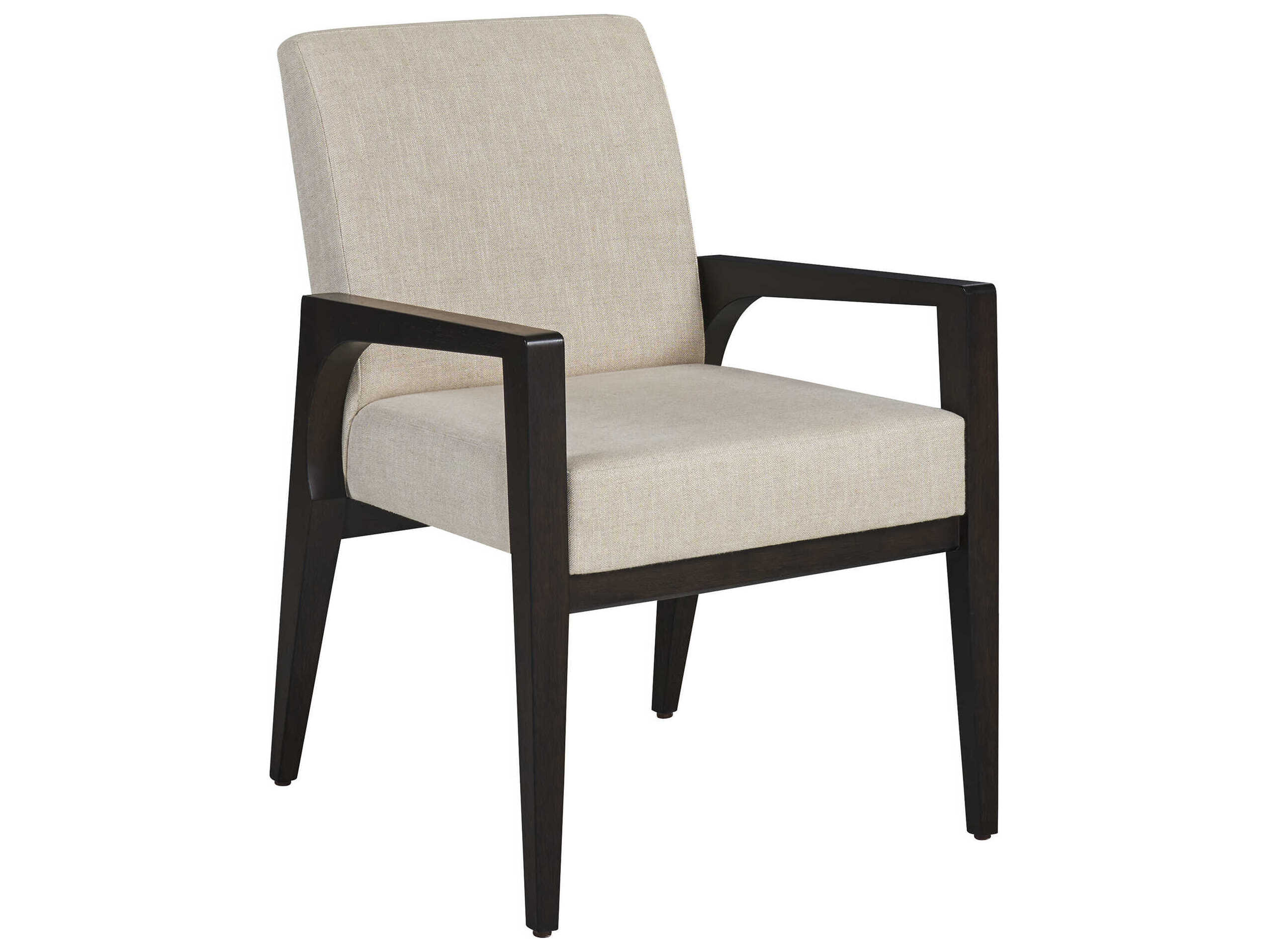 Lexington Zanzibar Beige Upholstered Arm Dining Chair