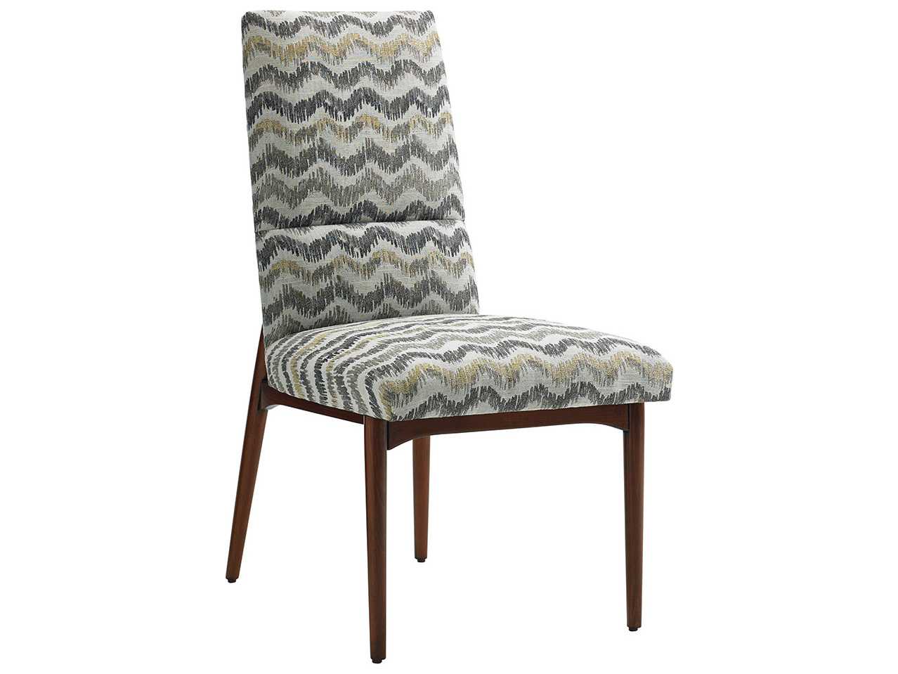 Lexington Take Five Rosewood Beige Upholstered Side Dining Chair