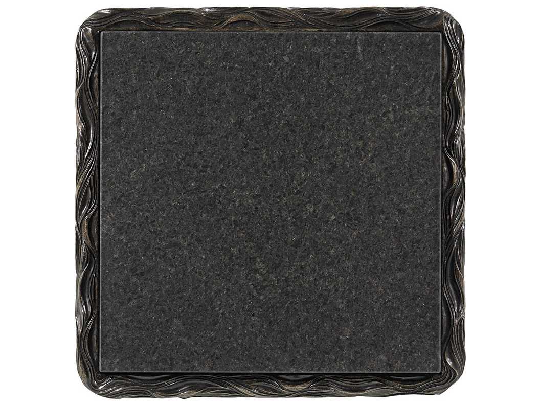 Lexington Shadow Play Square Stone End Table