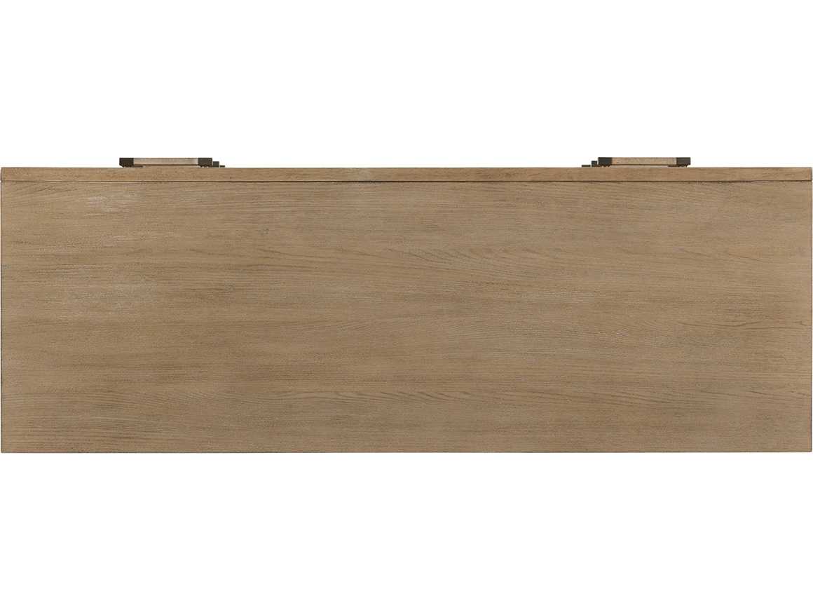 Lexington Shadow Play 3-Drawers Aged Silver Brown Accent Chest