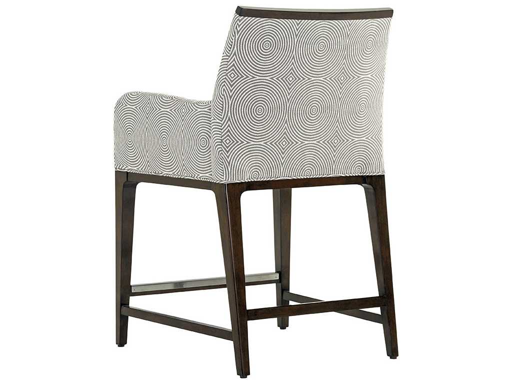 Lexington Macarthur Park Upholstered Solid Wood Counter Stool