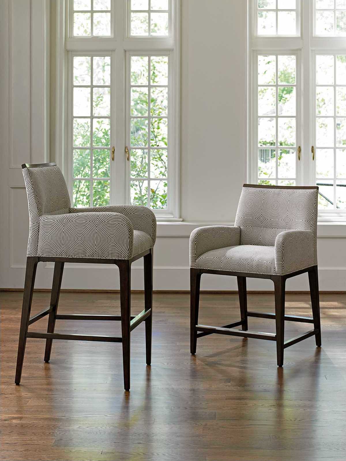 Lexington Macarthur Park Upholstered Solid Wood Counter Stool