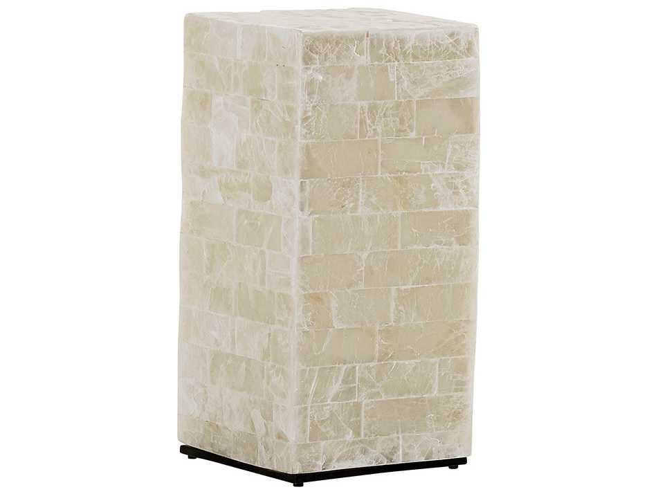 Lexington Macarthur Park Square Veracruz Stone End Table
