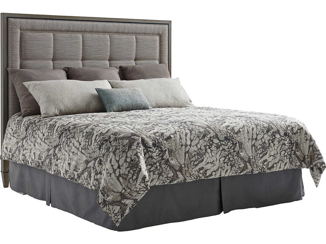 Lexington Ariana Gray Platinum King Headboard