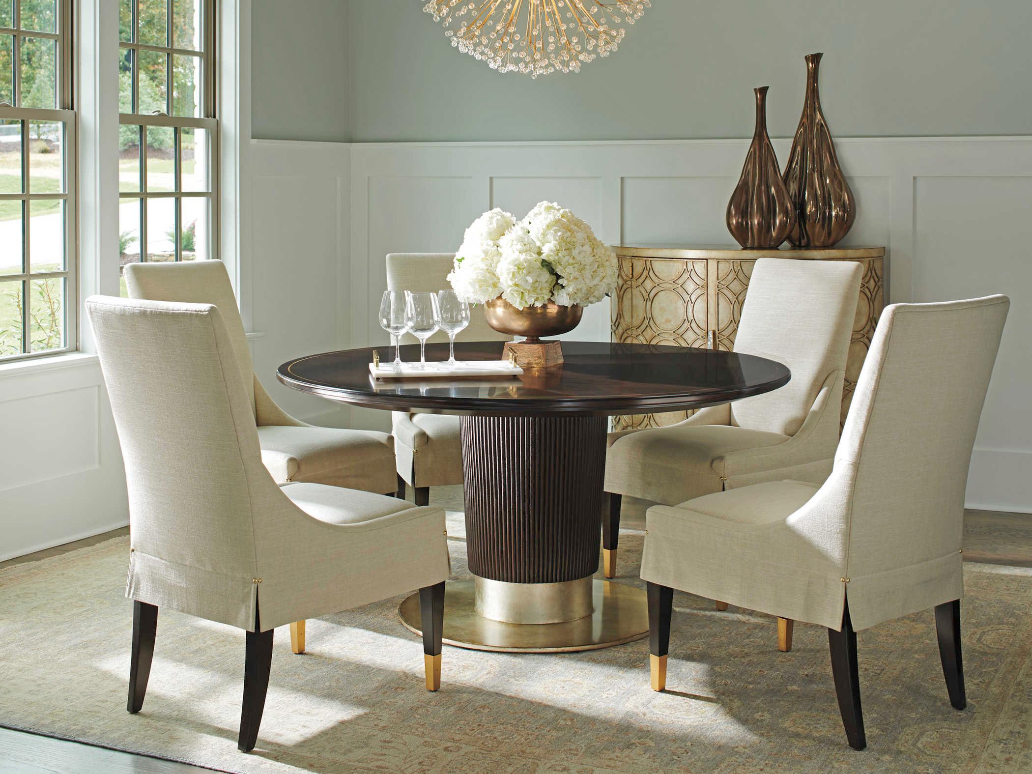 Lexington Carlyle Round Wood Dining Table