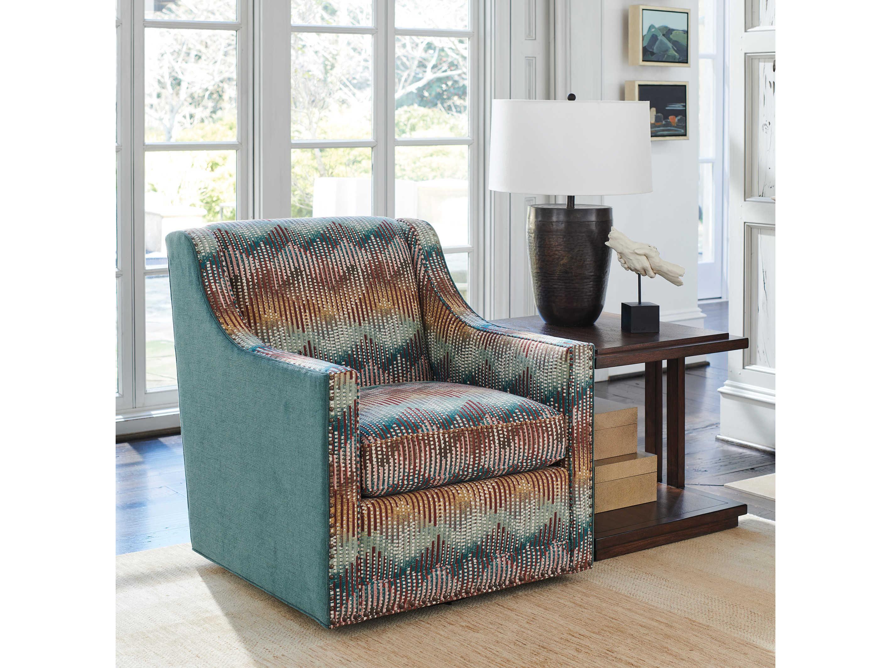 Lexington Silverado Rectangular Wood Walnut End Table