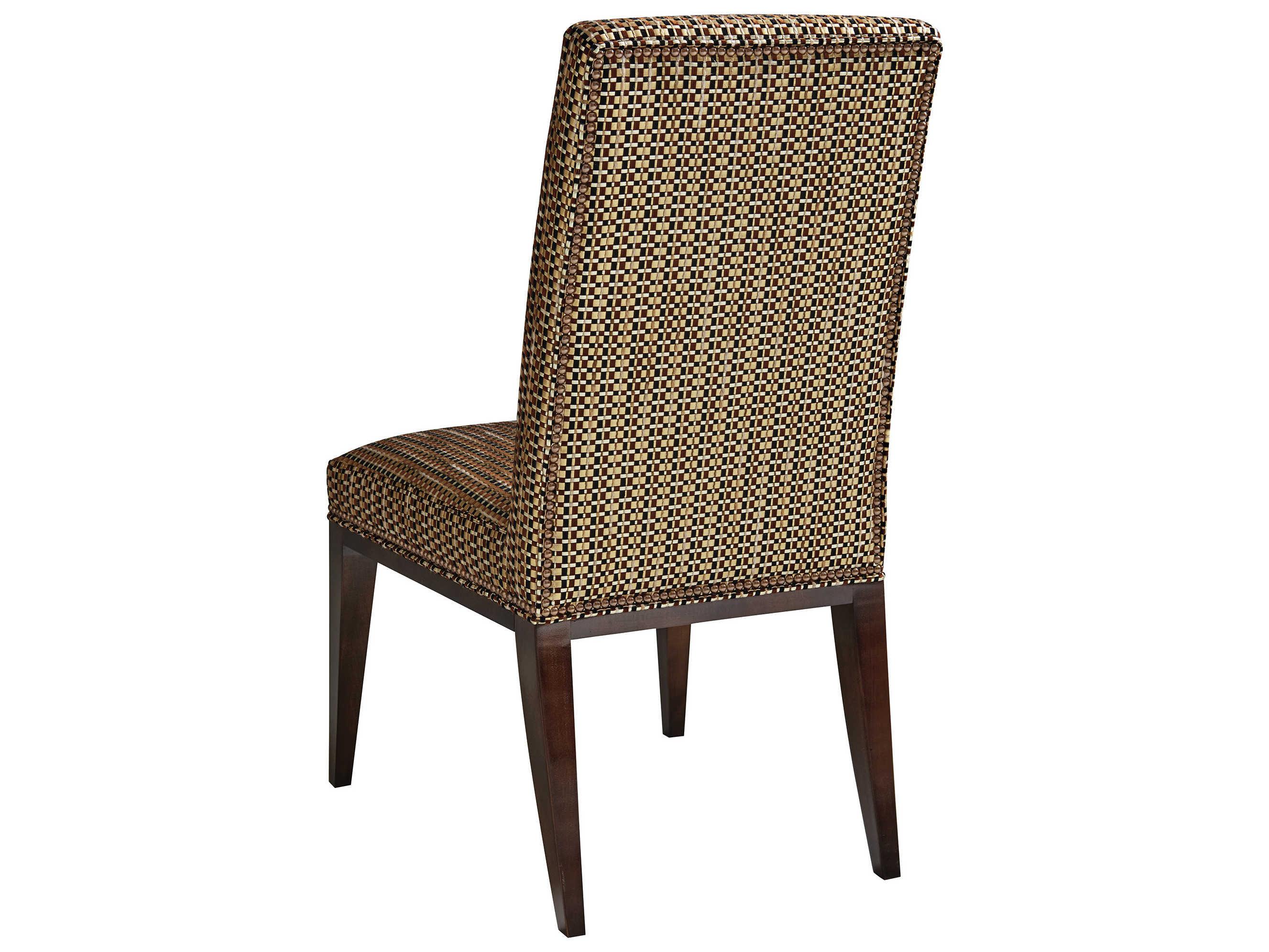 Lexington Upholstery Brown Leather Side Dining Chair