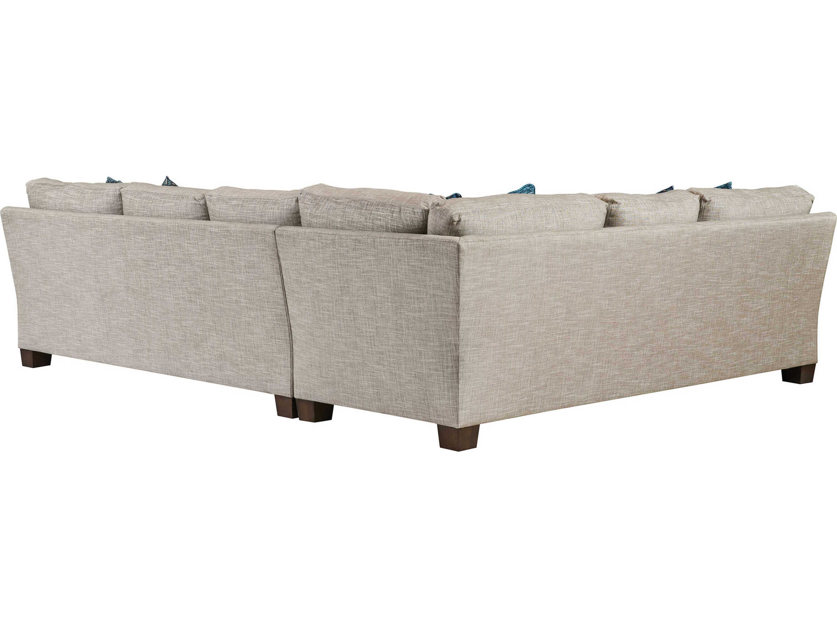 Lexington Upholstery Gray Upholstered Sectional Sofa