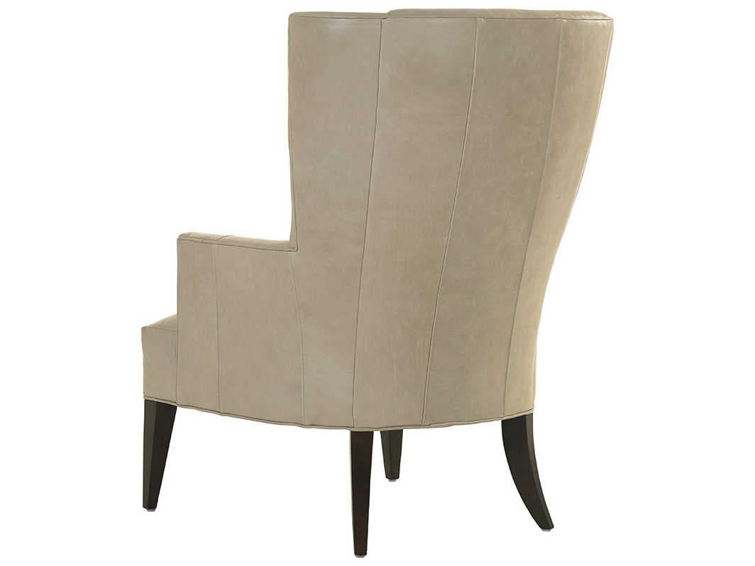 Lexington Macarthur Park Beige Leather Accent Chair
