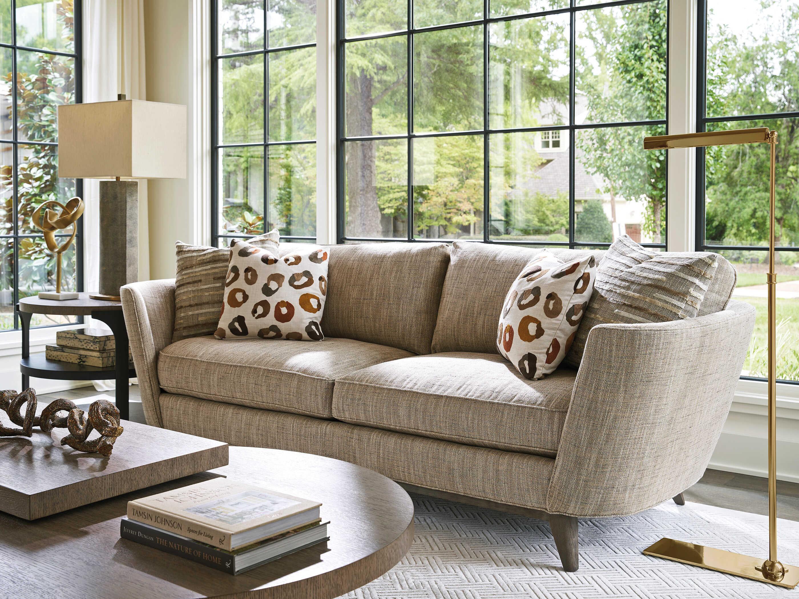 Lexington Zanzibar Marlena Beige Upholstered Sofa