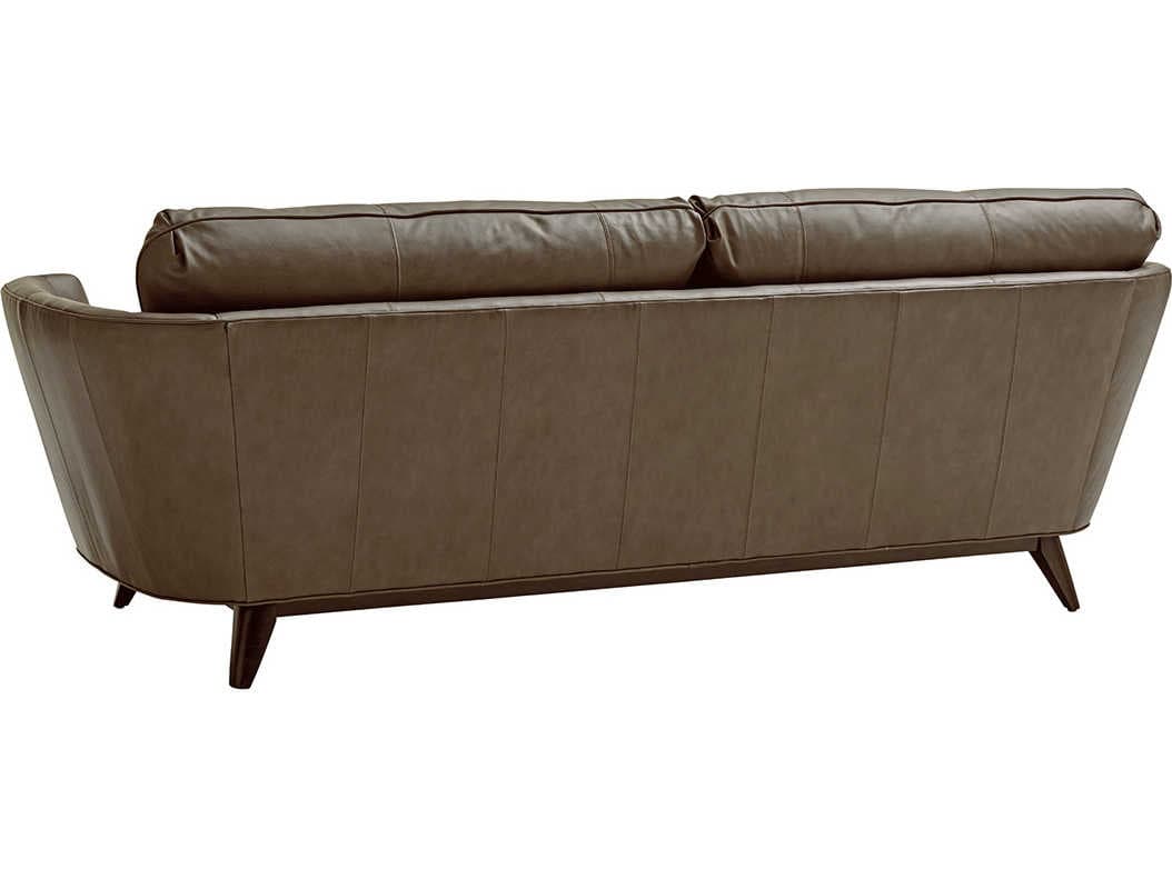 Lexington Leather Brown Upholstered Sofa